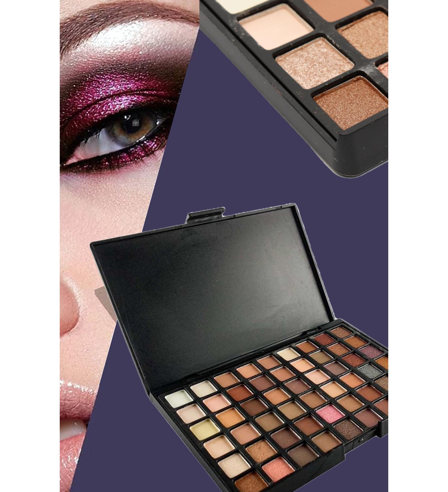 TechnoStation 54 Eyeshadow Palette Matte and Shiny Makeup Set -2 - Buy Online on GoSupps.com