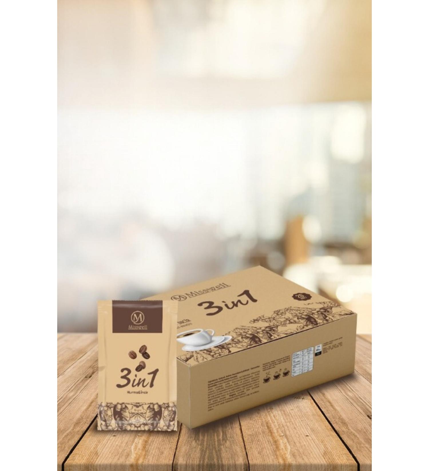 M SSWELL 3 in 1 Coffee Plant Extract Coffee Mix Chicory Fig Date Mixed Extract