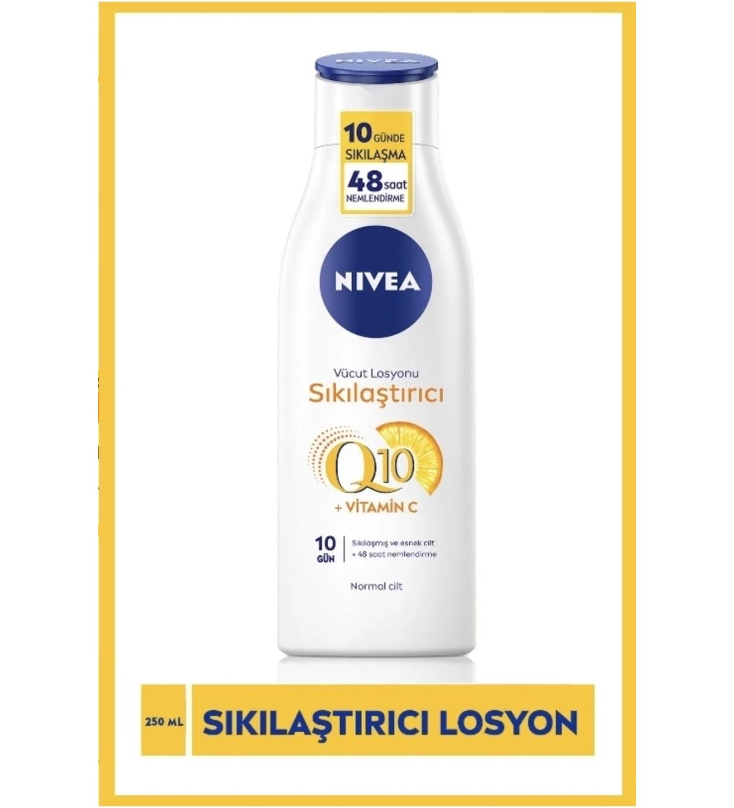 NIVEA Q10 Vitamin C 10 Days Firming Body Lotion 250ml Miraclebeauty - Buy Online on GoSupps.com
