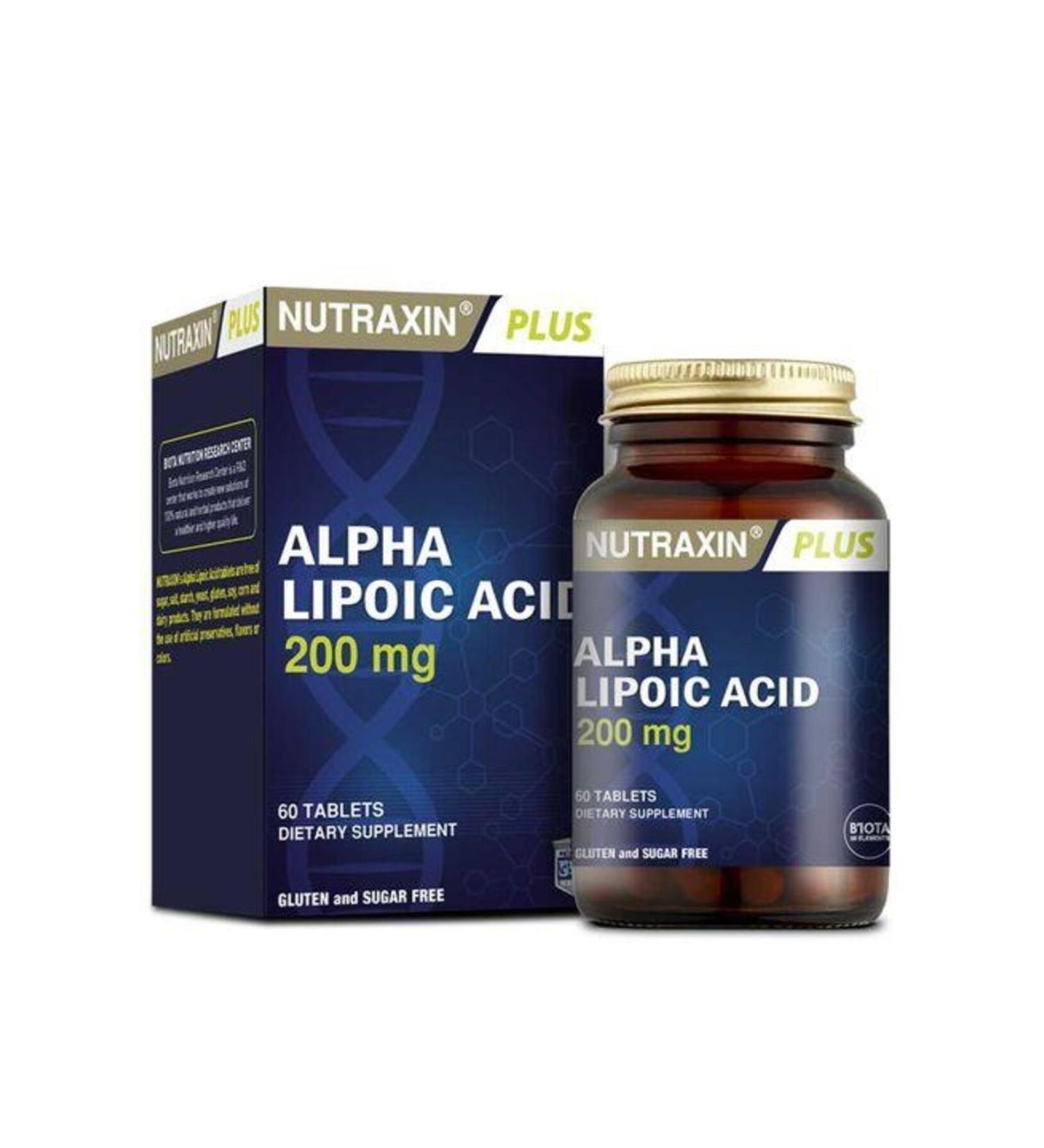 Nutraxin Alpha Lipoic Acid 60Tablets