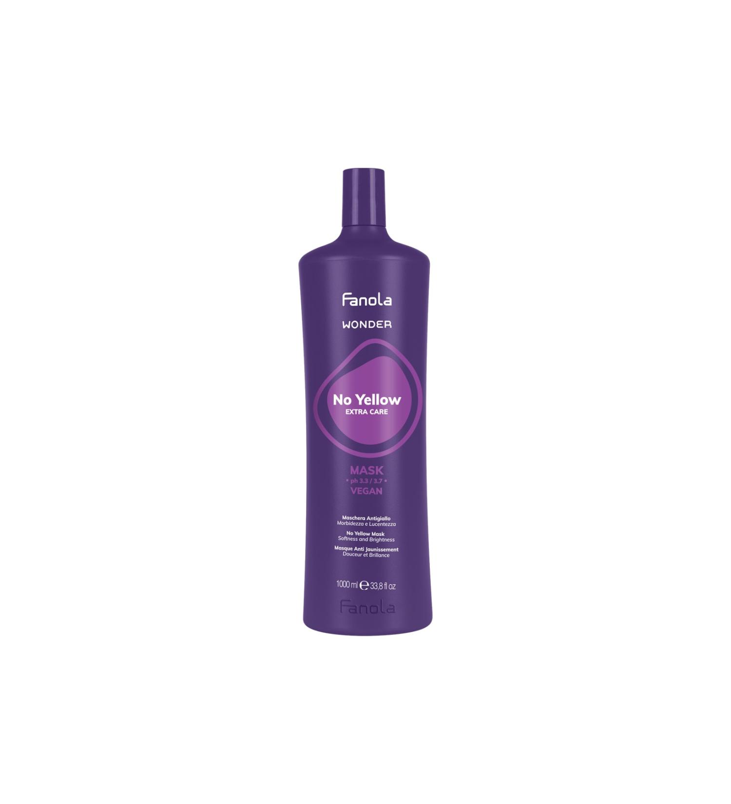Fanola Wonder No Yellow Purple Hair Mask 1000ml