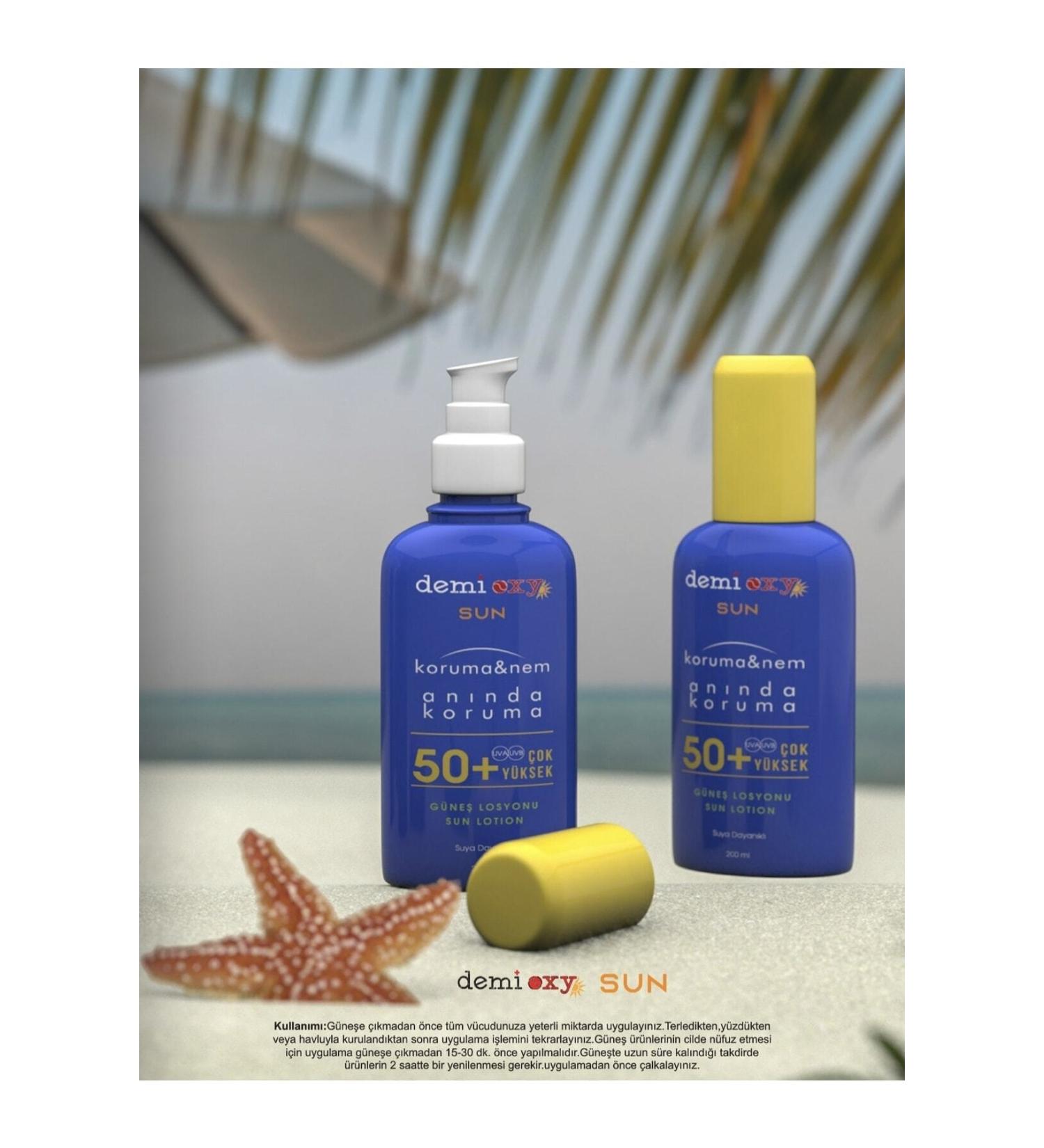 Demi oxy - Sun Lotion Spf 50 + 200ml