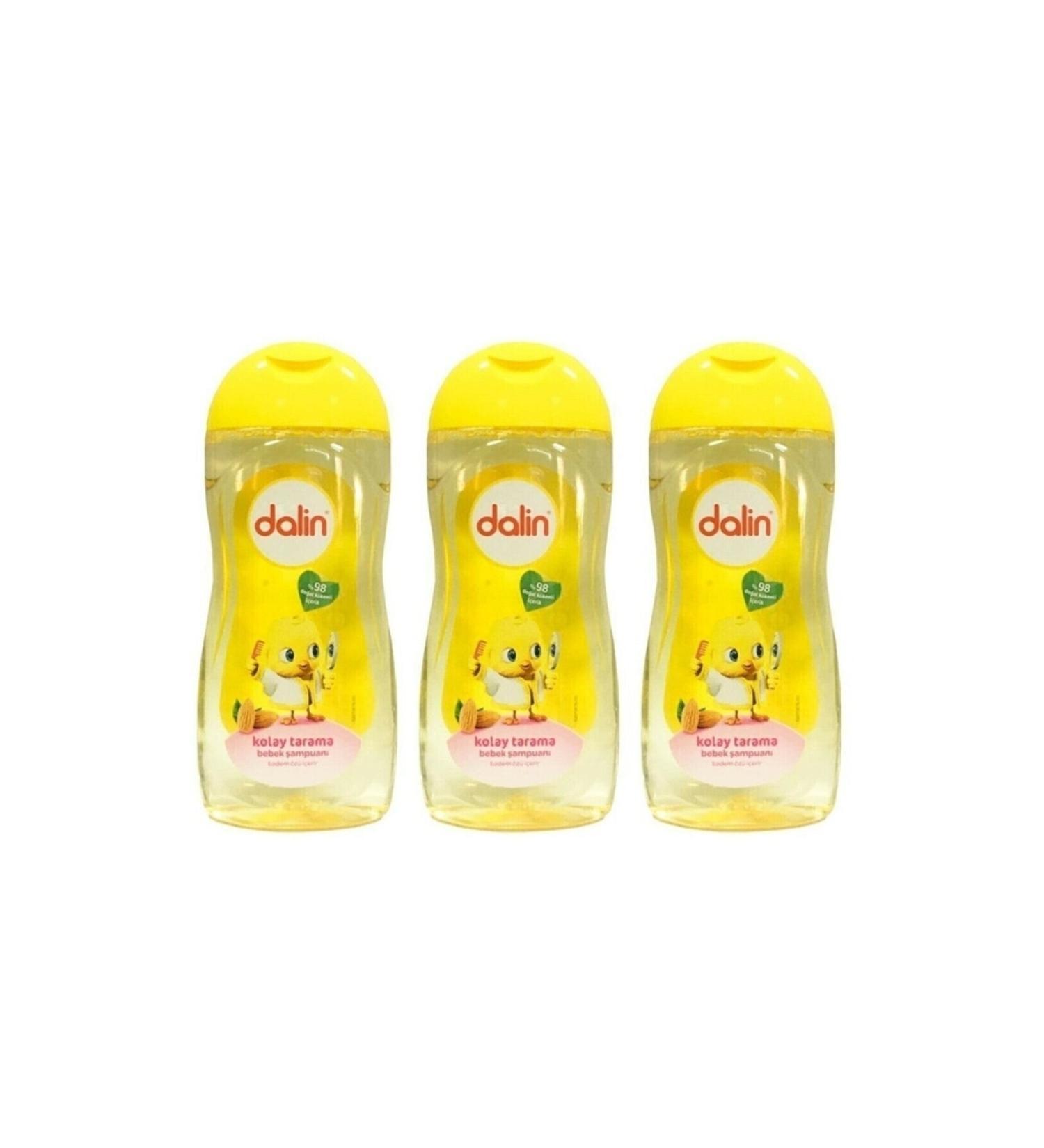 Dalin Almond Easy Combing Baby Shampoo 200 ml 8690605062118 (3 Pieces)