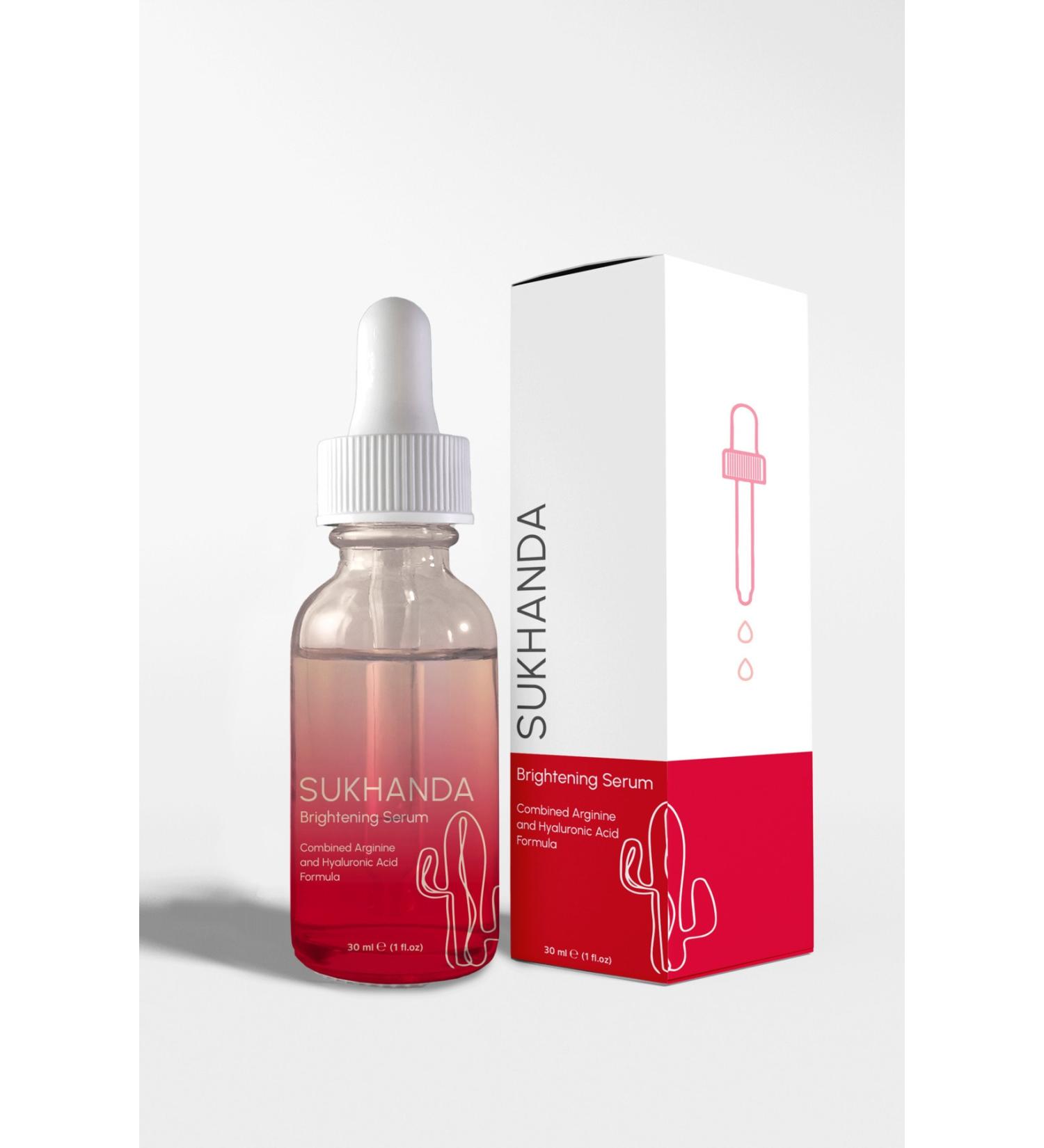 SUKHANDA Brightening and Tone Equalizing Hyaluronic Acid Formula Brightening Serum 30 ML - Buy Online on GoSupps.com