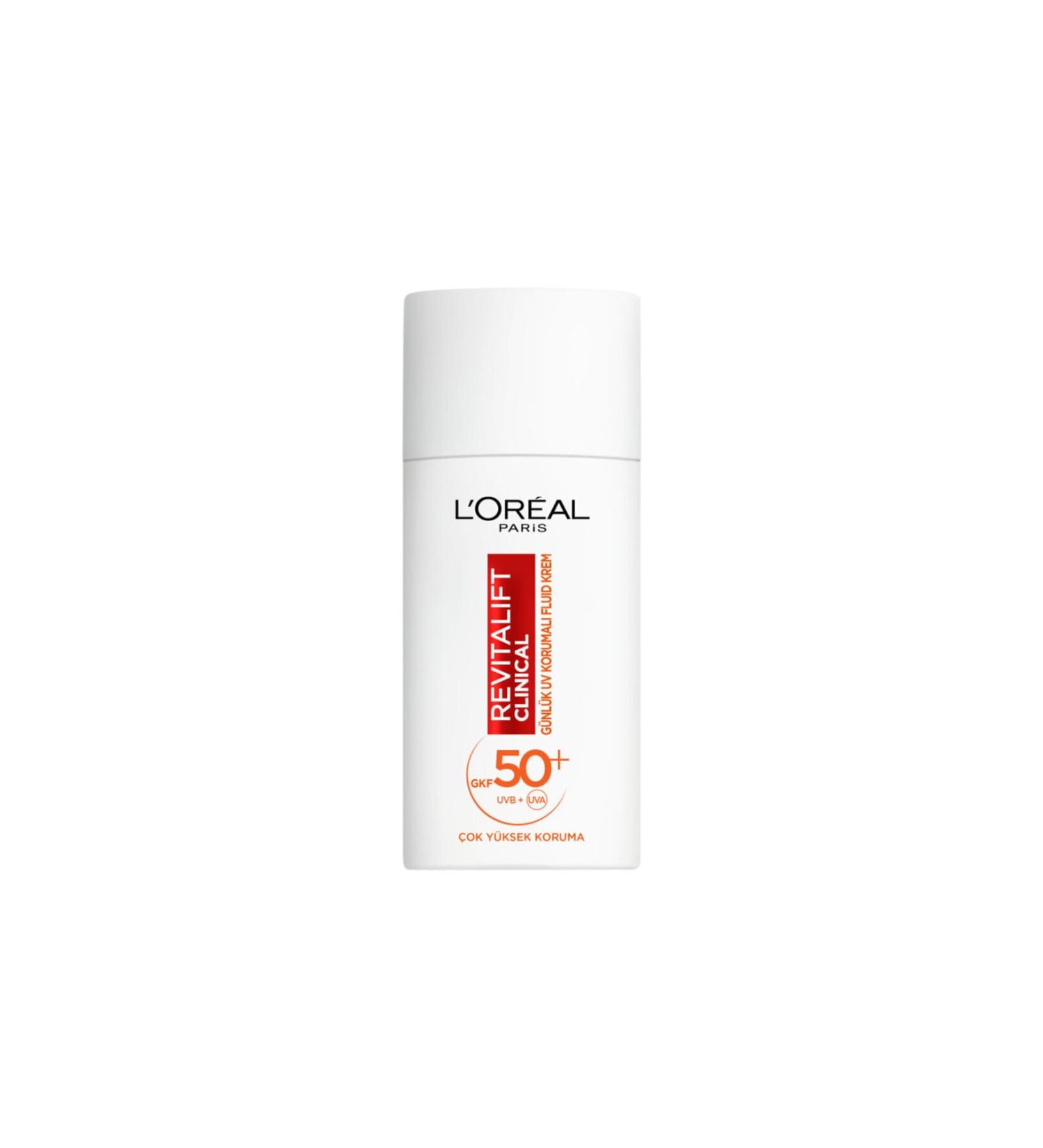 L'Oreal Paris Loreal Paris Revitalift Clinical Uv Gkf50+ Cream 50Ml - Buy Online on GoSupps.com