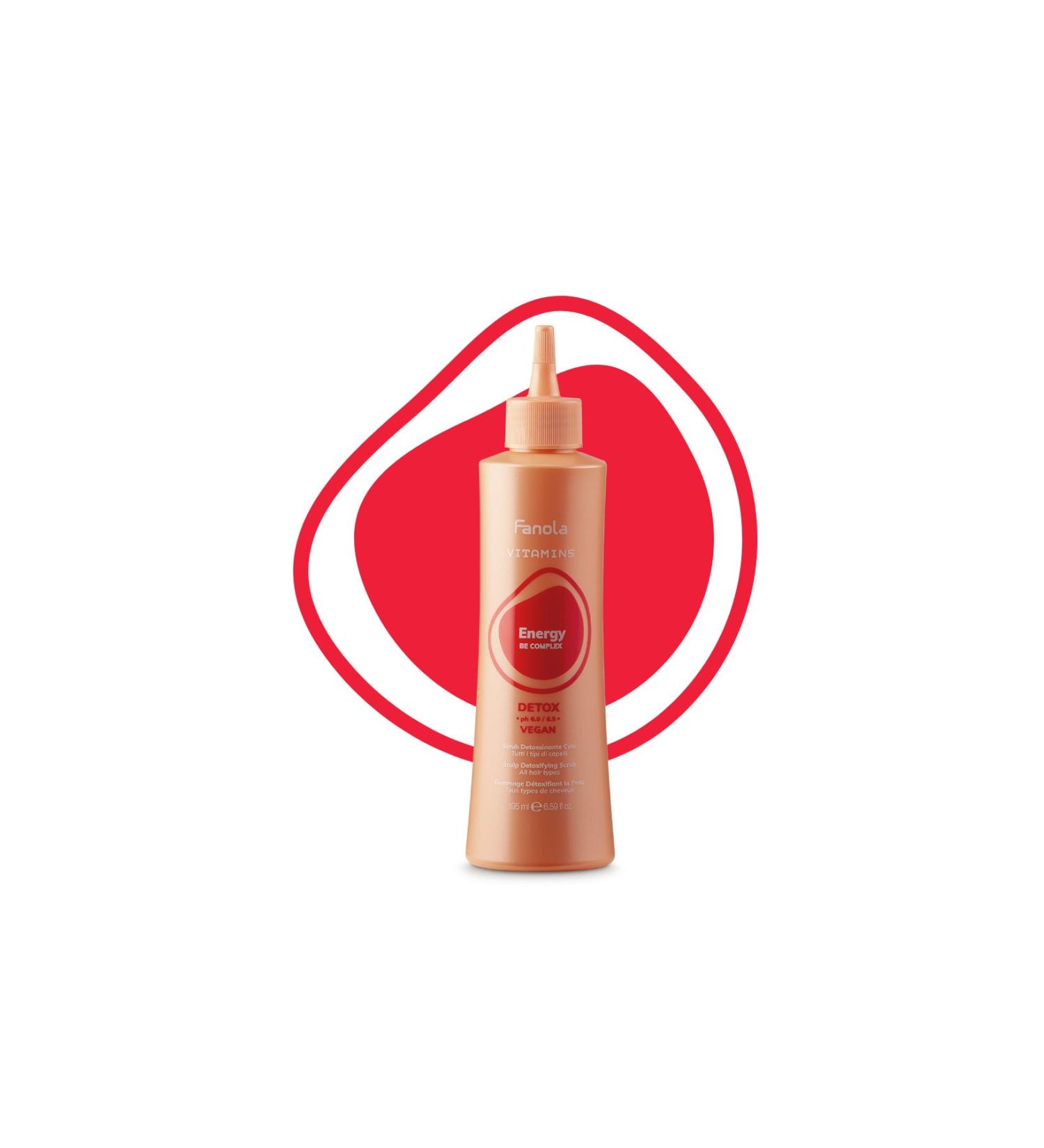 Fanola Wonder Vitamins Energy Be Complex Anti-Hair Loss Detox 195ml - Buy Online on GoSupps.com