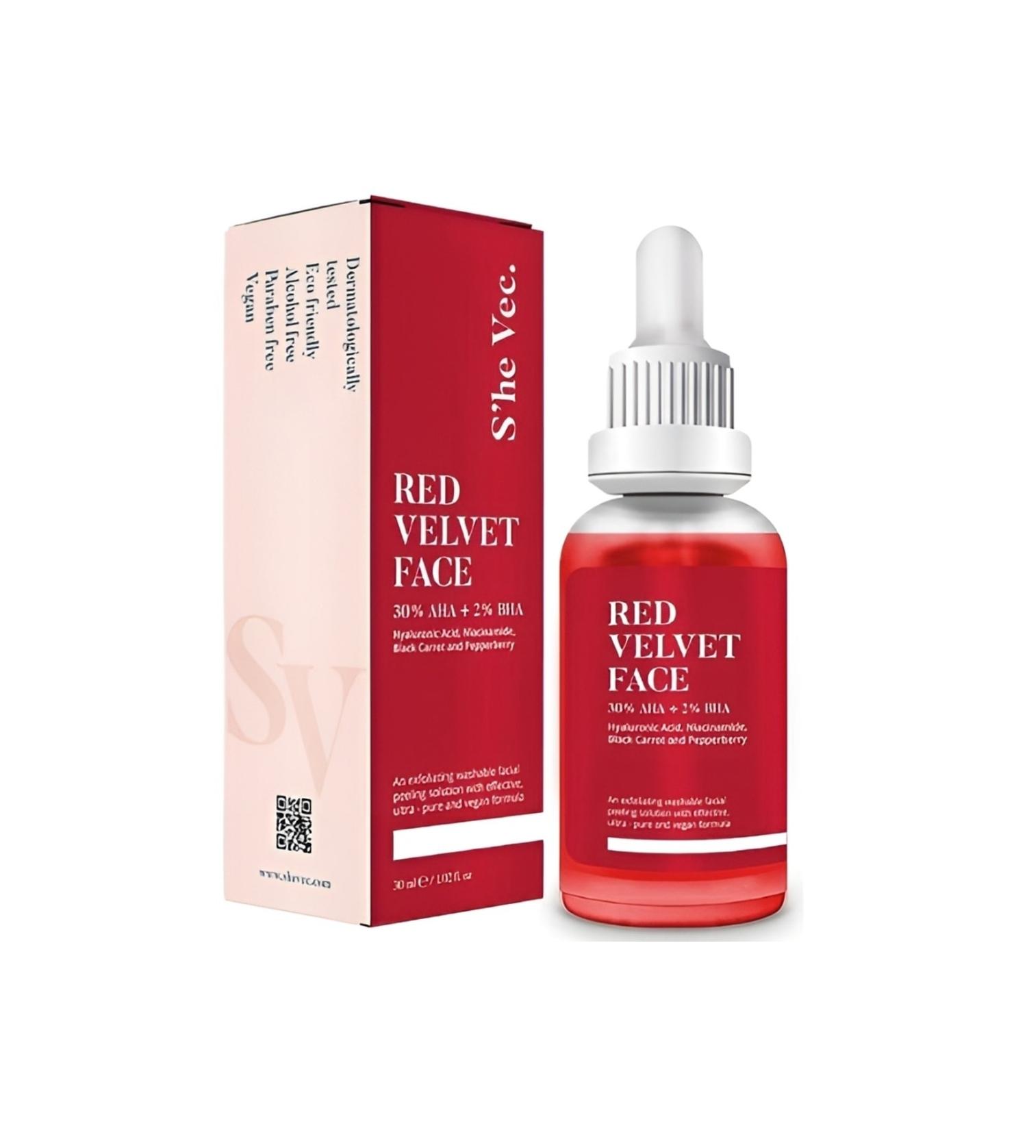 SHE VEC RED VELVET FACE 0 AHA+2% BHA