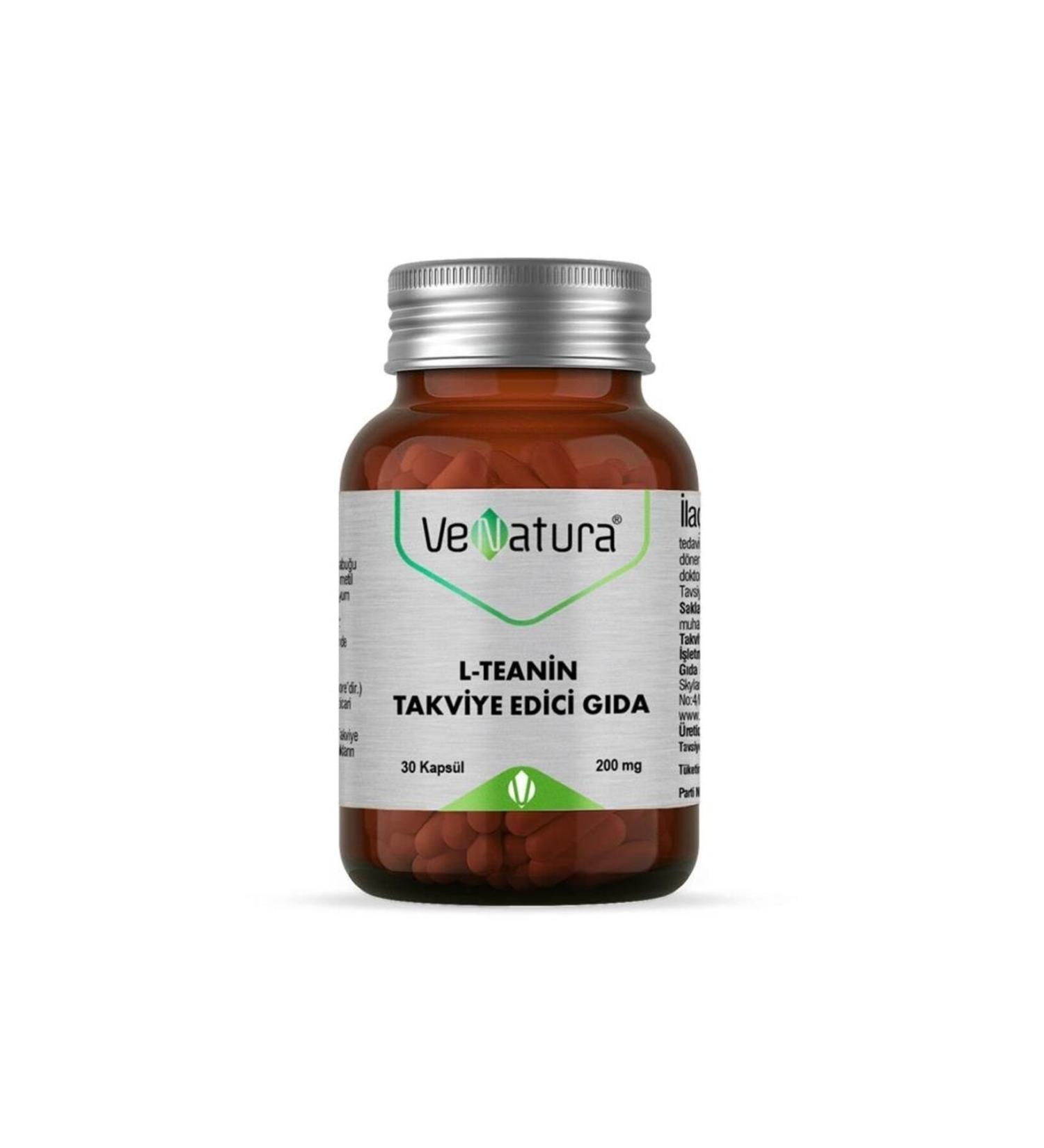 Venatura L-Theanine 200 mg 30 Capsules