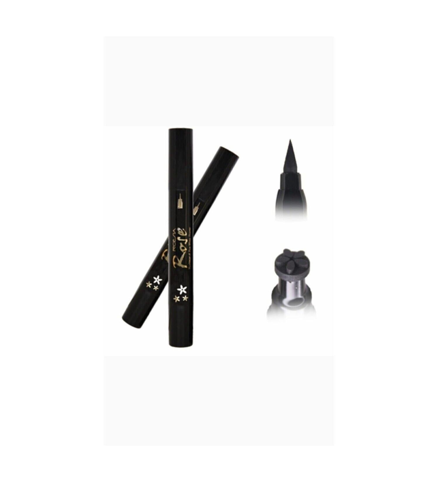 Rose Roesia Cosmetics Double Ended Flower Printed Pencil Eyeliner