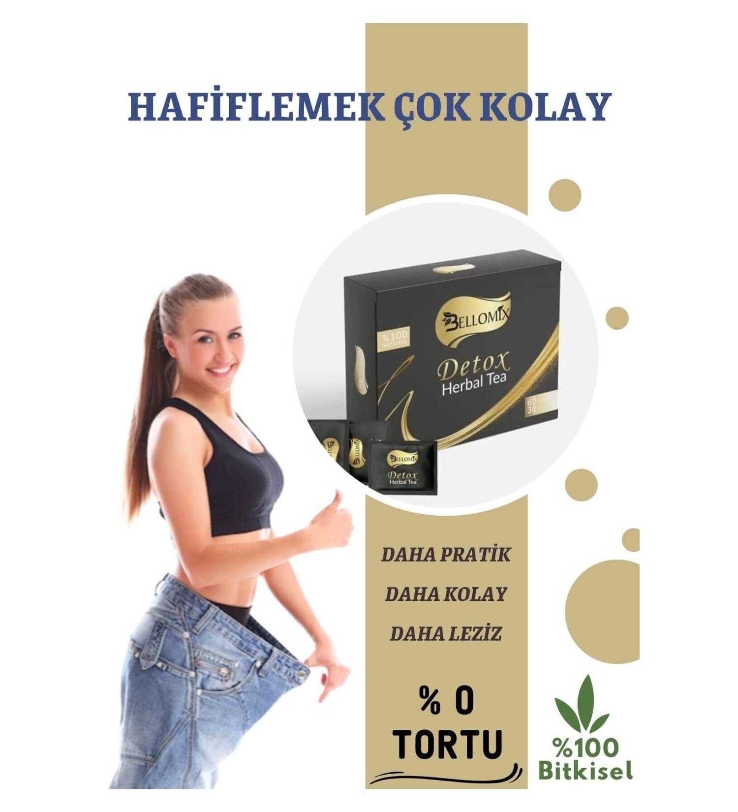 Bellomix Sediment-Free Herbal Detox Tea Raspberry 60 Pieces - Buy Online on GoSupps.com