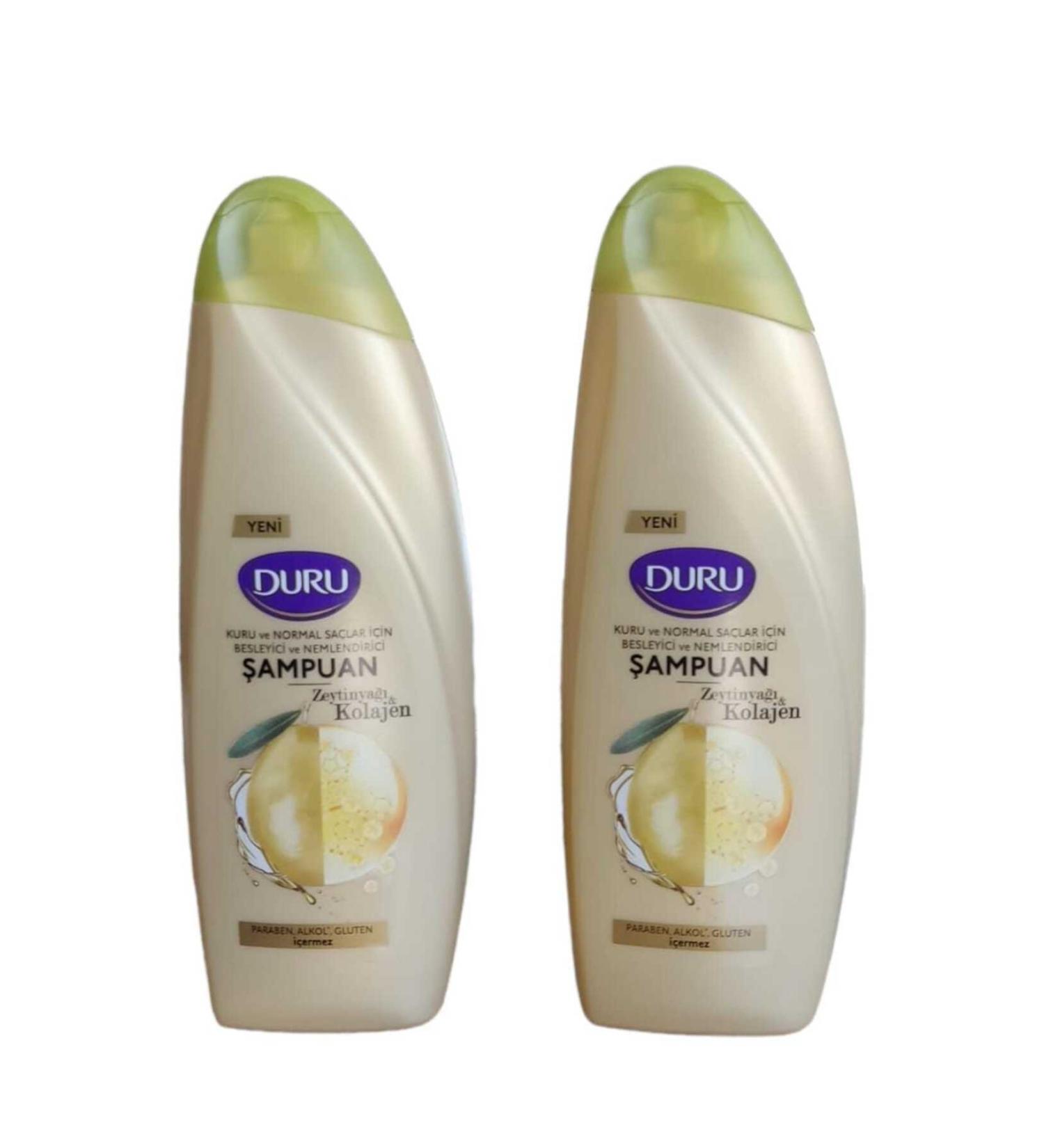 Duru OLIVE OIL & COLLAGEN SHAMPOO 500 ML (2 PIECES)