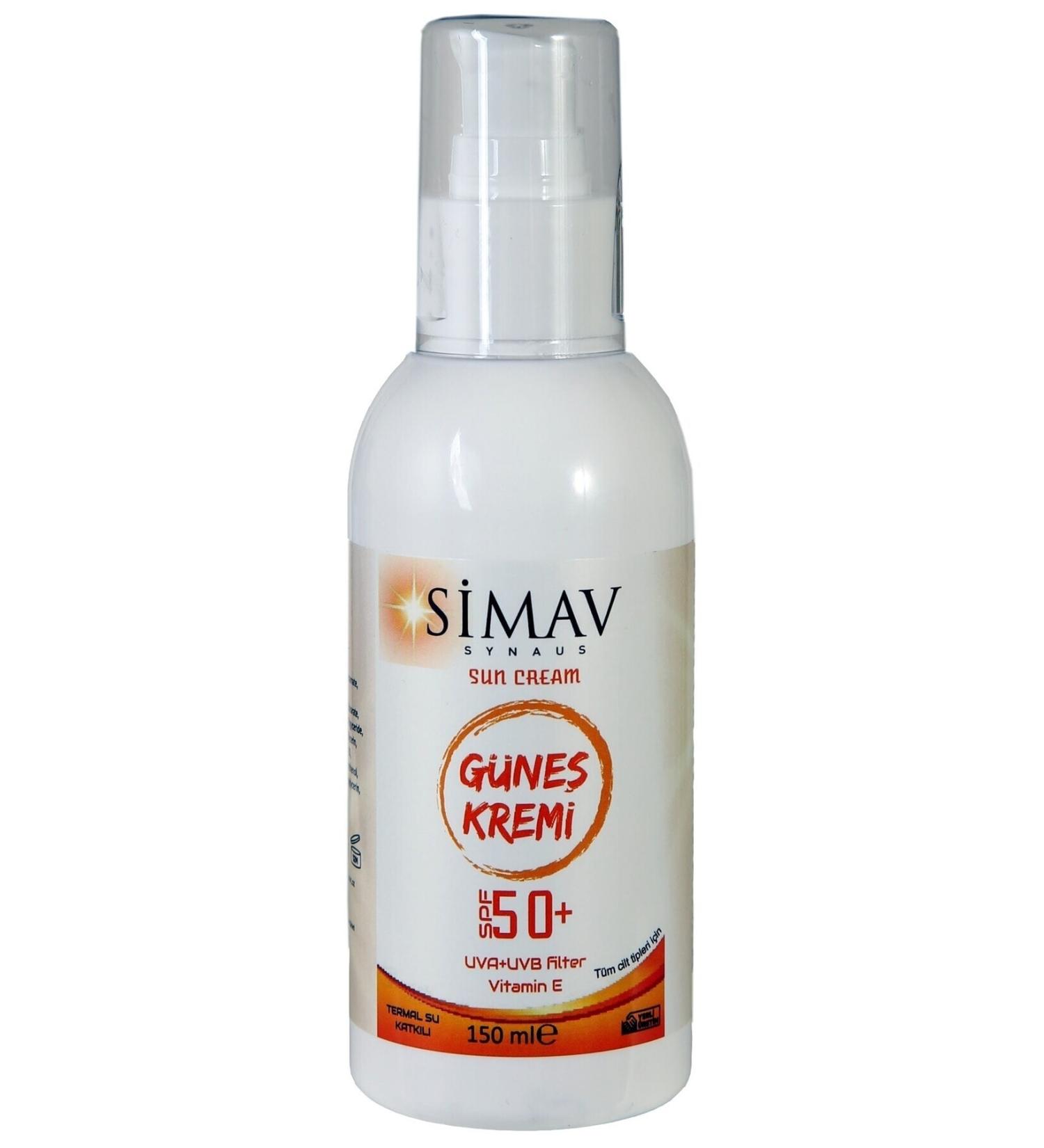 S MAV SYNAUS Thermal Water Sun Cream (50+ Spf) - 150 Ml - Buy Online on GoSupps.com