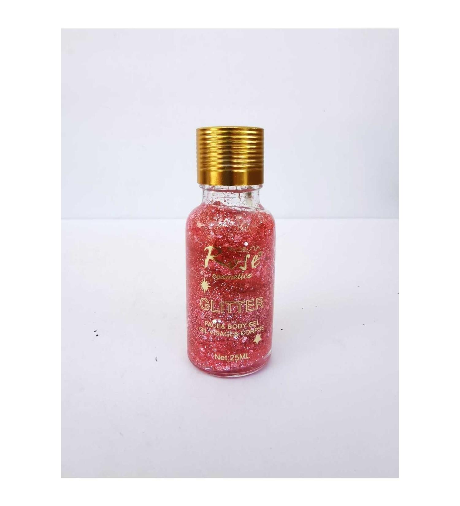 Cosha Beauty Rose Body Glitter Gel - Eyeshadow