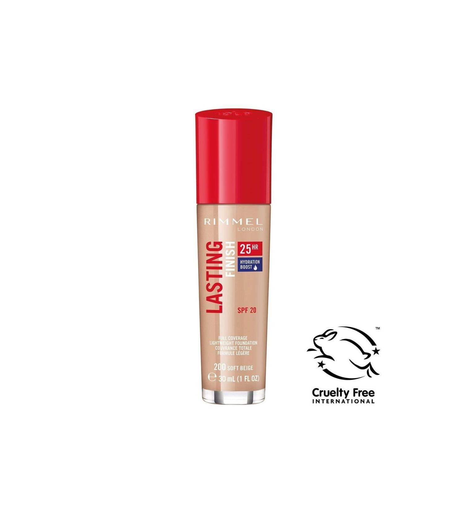 Rimmel London Long Lasting Finish Foundation - Soft Beige 200
