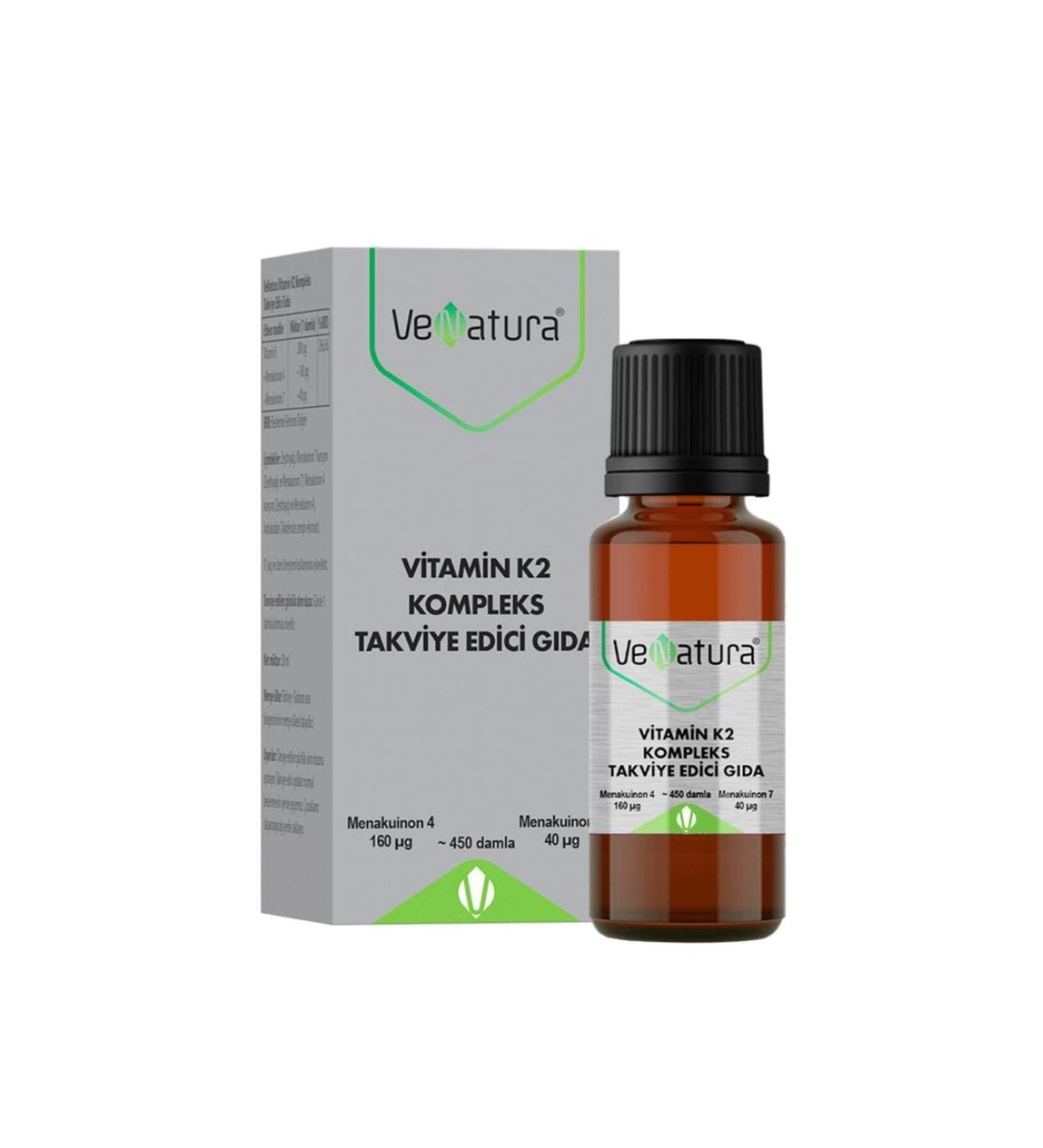 Venatura K2 Complex Food Supplement 20 ml