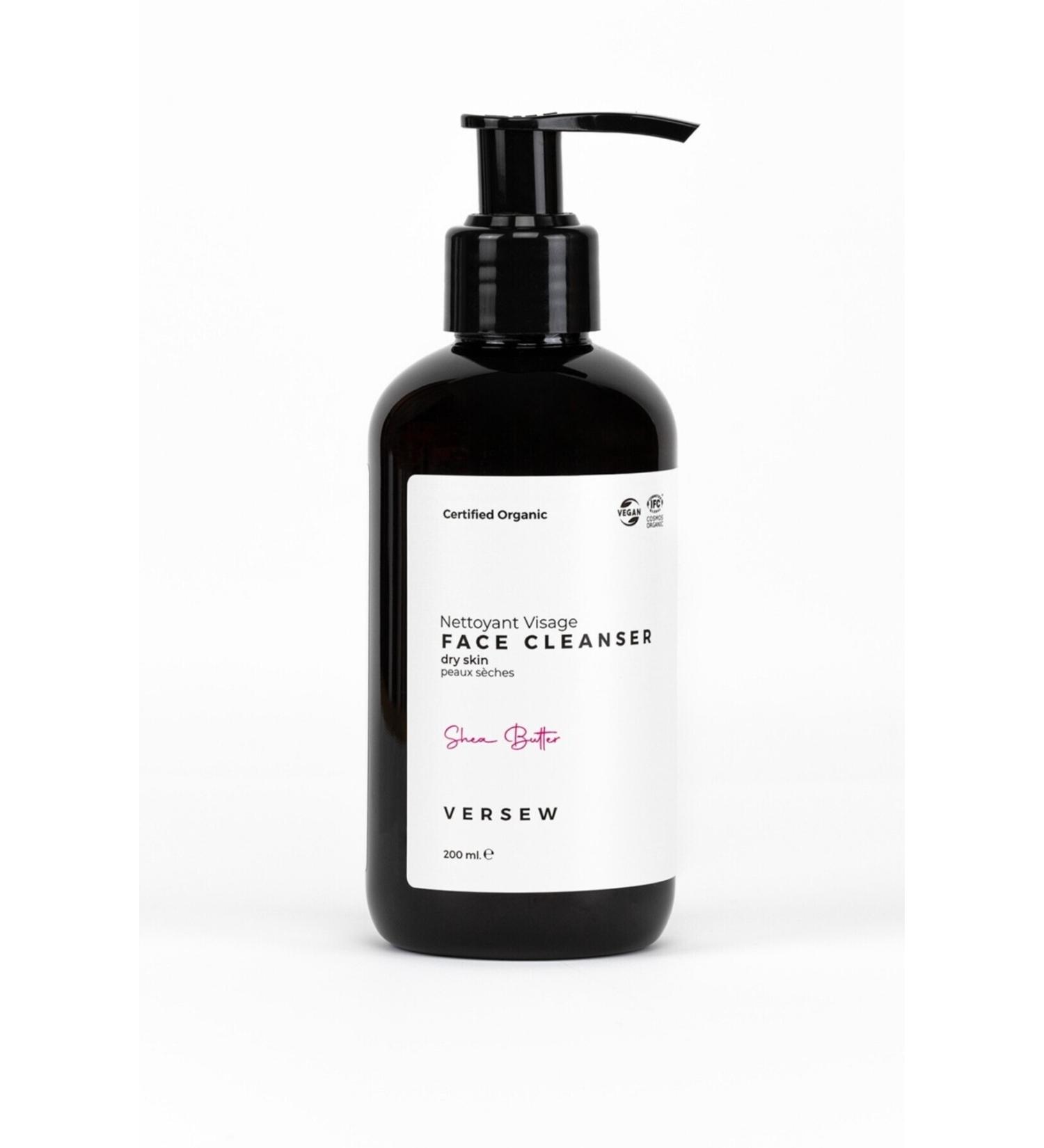 VERSEW Organic Purifying & Refreshing Facial Cleansing Gel Dry Skin 200 ml - Buy Online on GoSupps.com