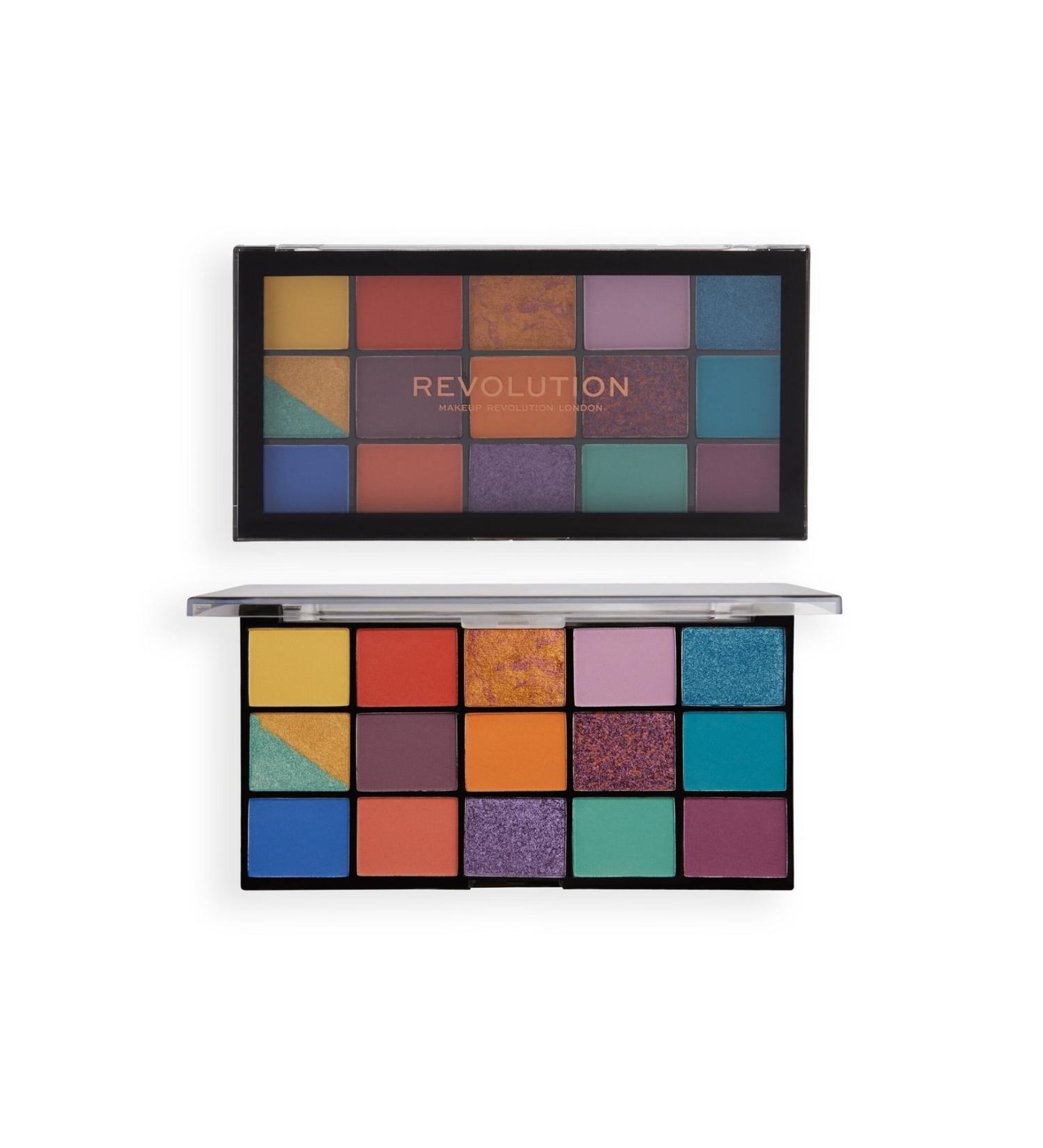 Revolution Reloaded Wild Nights Eyeshadow Palette (15 new colors) - Buy Online on GoSupps.com