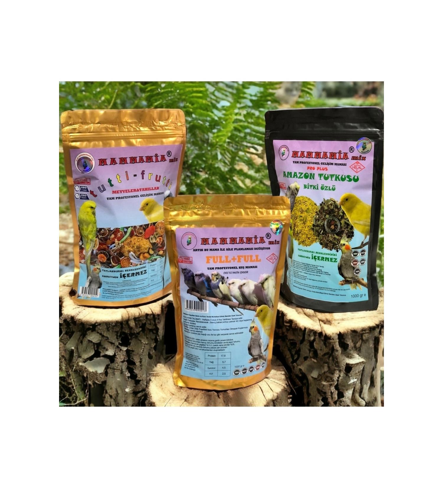 mn mammamia mix 3 In 1 Set (full+full tutti Frutti amazon Tutkusu)