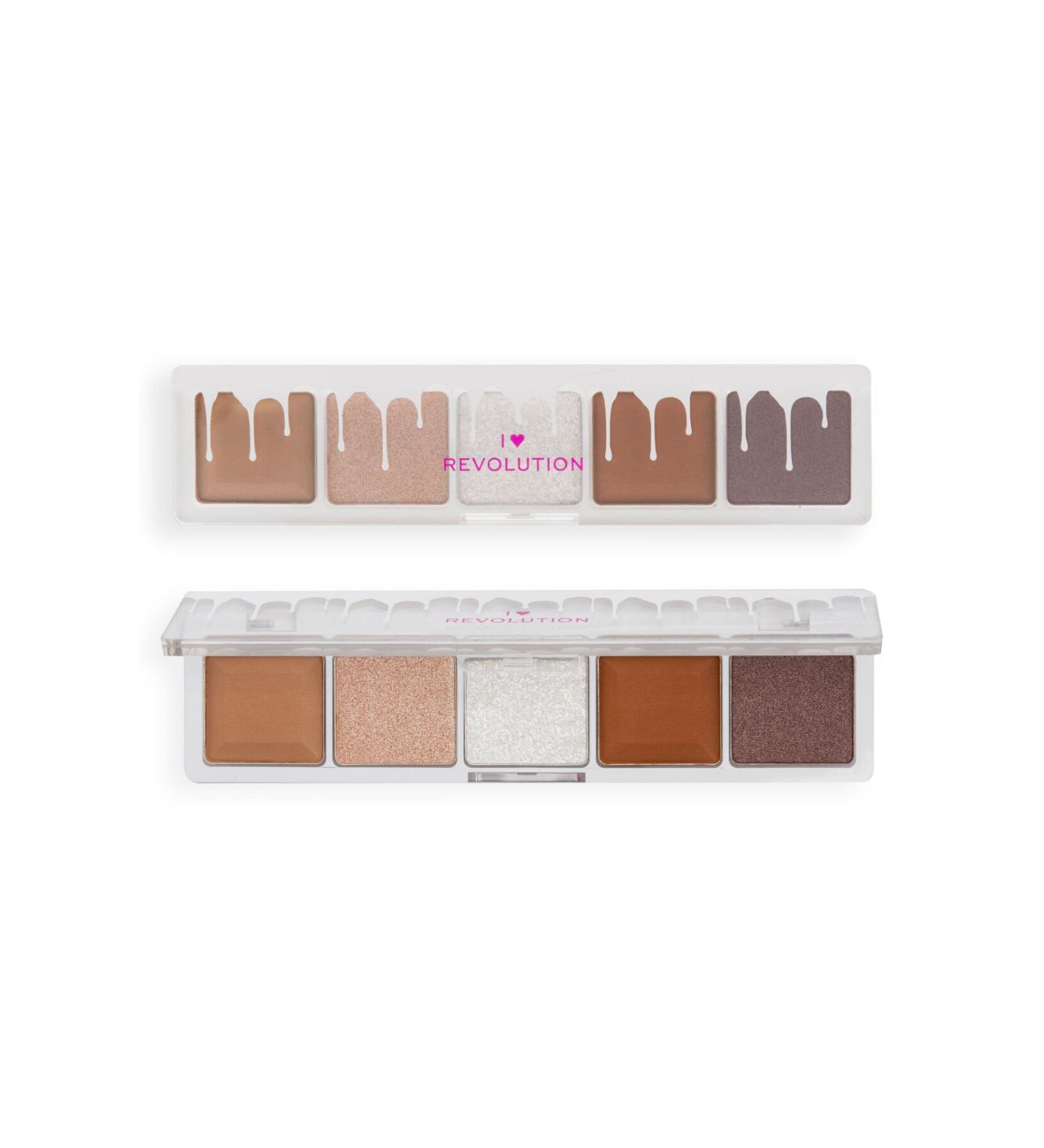 I Heart Revolution Mini Chocolate White Vanilla Cream Eyeshadow Palette - Buy Online on GoSupps.com