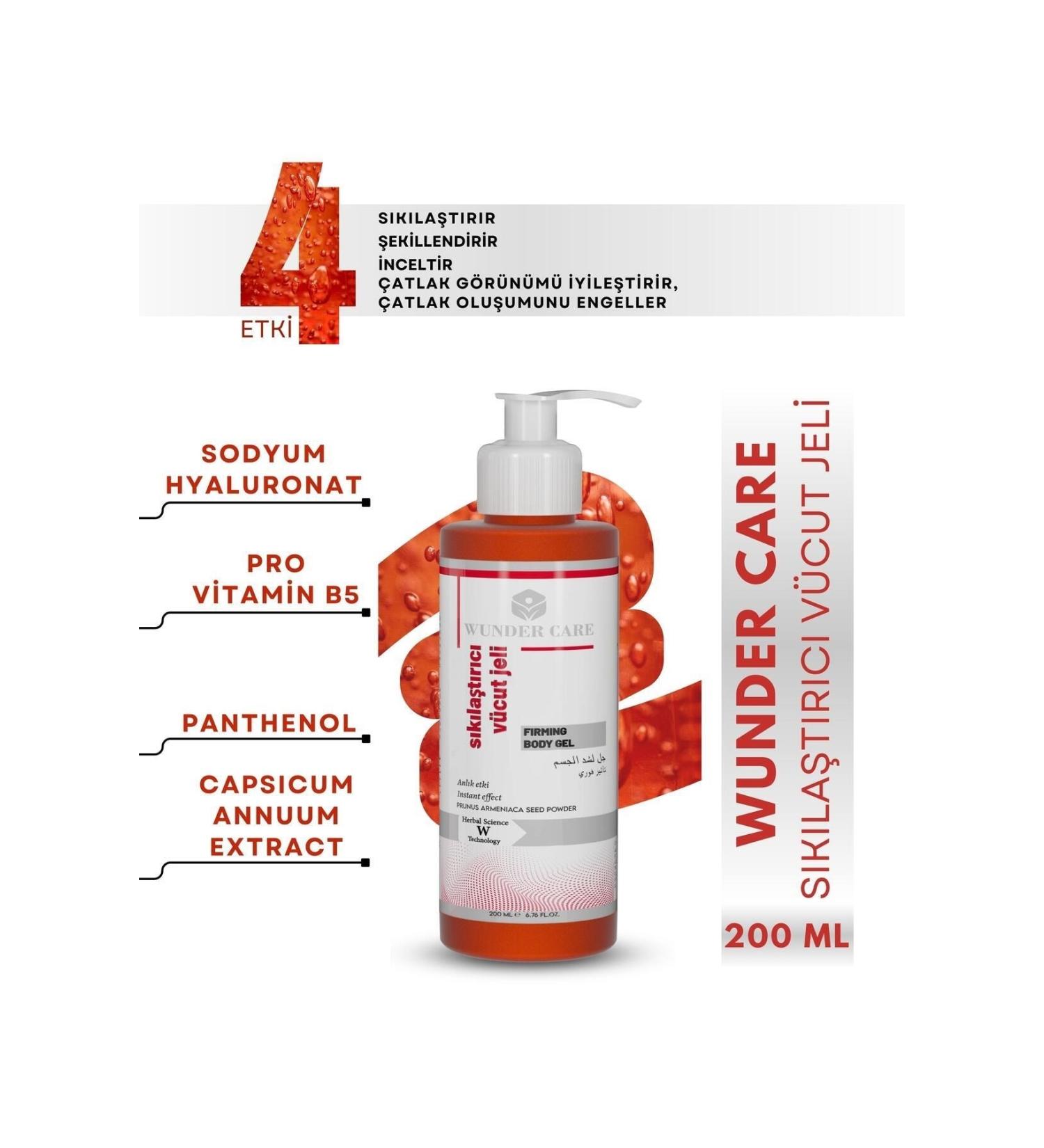 WUNDERCARE Firming Body Gel Slimming Firming Anti-Cellulite Body Shaping Gel - Buy Online on GoSupps.com