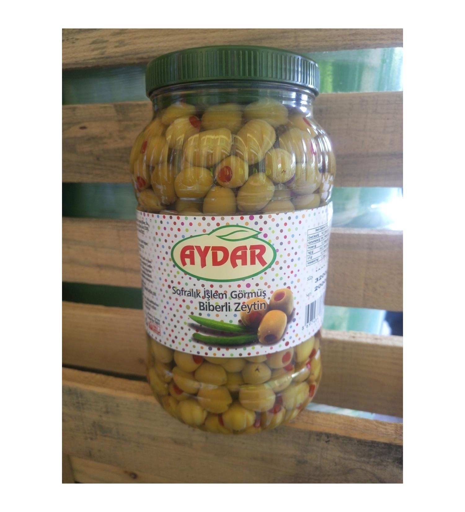 Aydar Olive Cultivation Peppered 2 Kg Olives