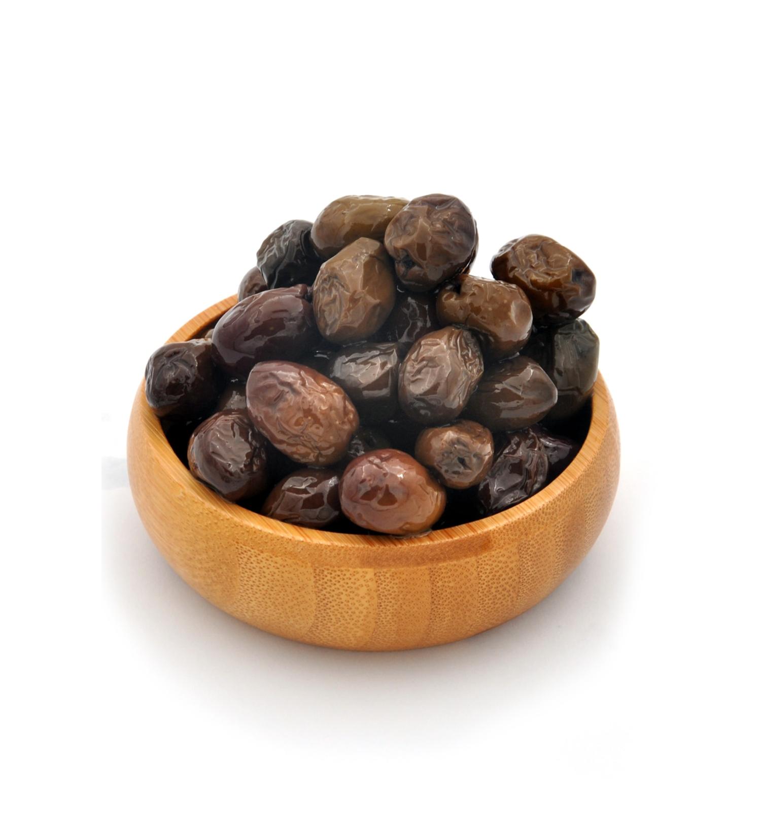 CERENAY OLIVE Slightly Salty Gemlik Oily Sele Table Black Brown Olives 291-320 Caliber 10 Kg - Buy Online on GoSupps.com
