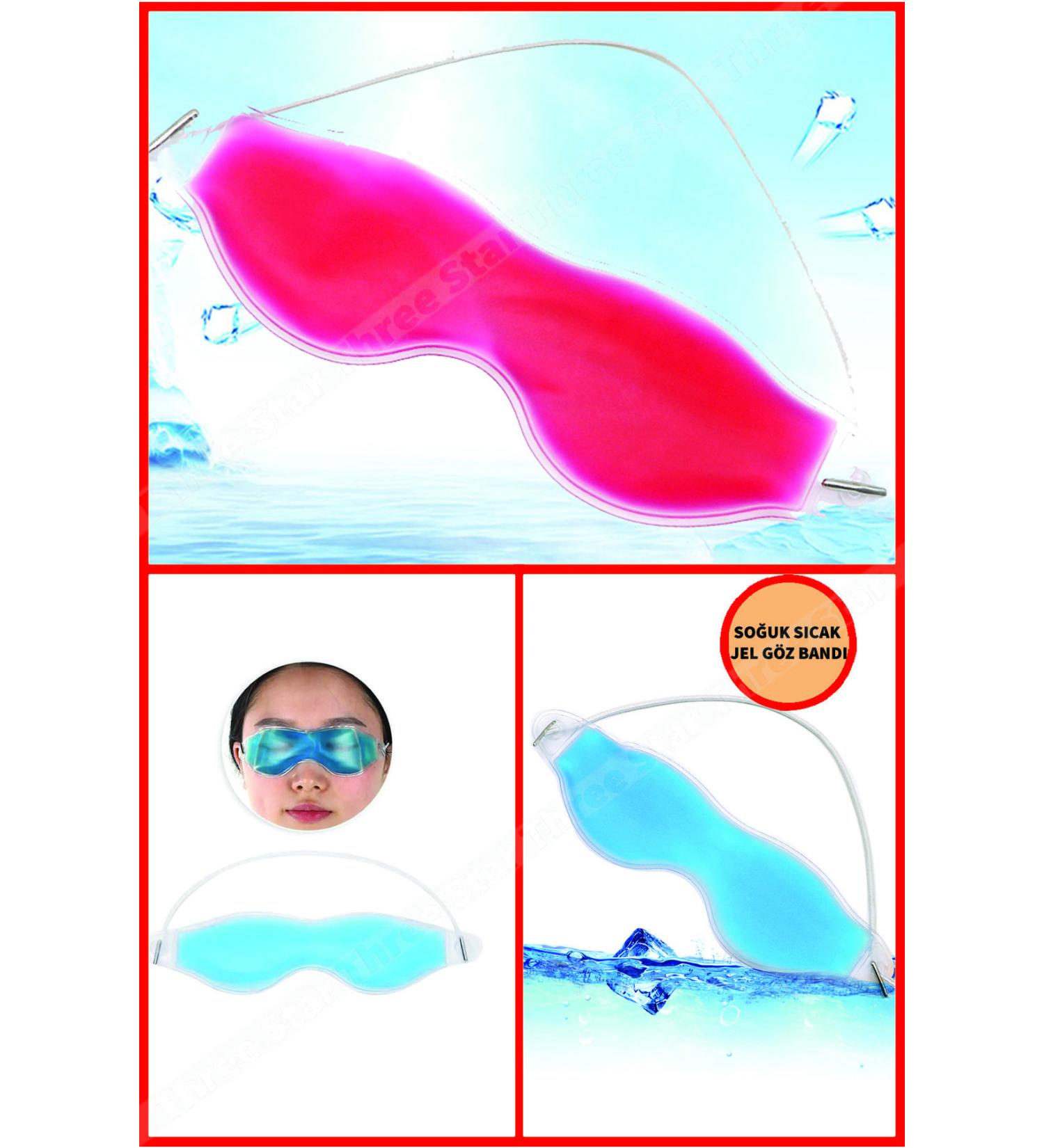 Three Star Cold Hot Gel Eye Patch Gel Eye Mask Hot-cold Use Compress Massage