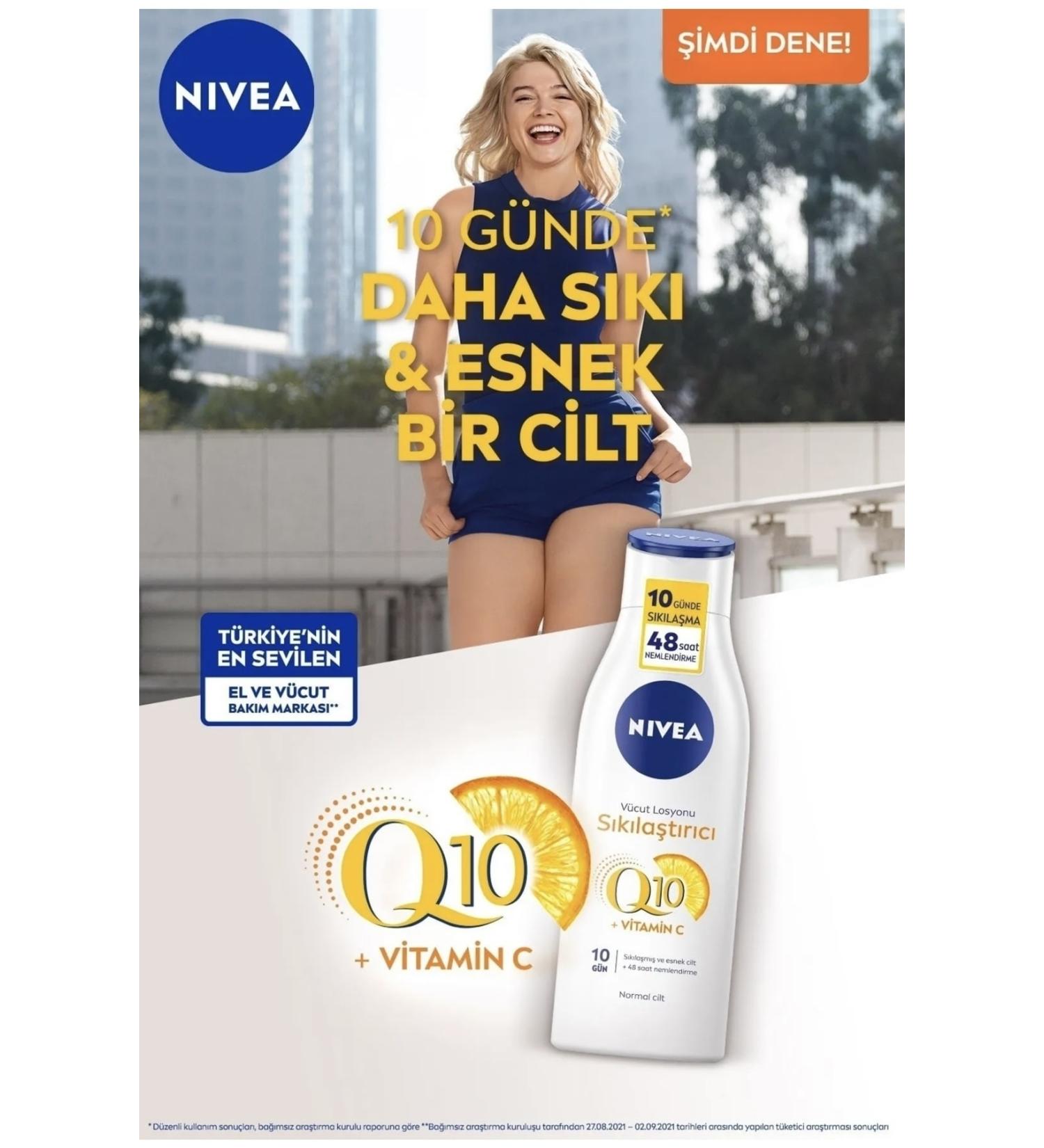 NIVEA Q10 Vitamin C Firming Body Lotion 250ml Body Moisturizing Firming in 10 Days - Buy Online on GoSupps.com