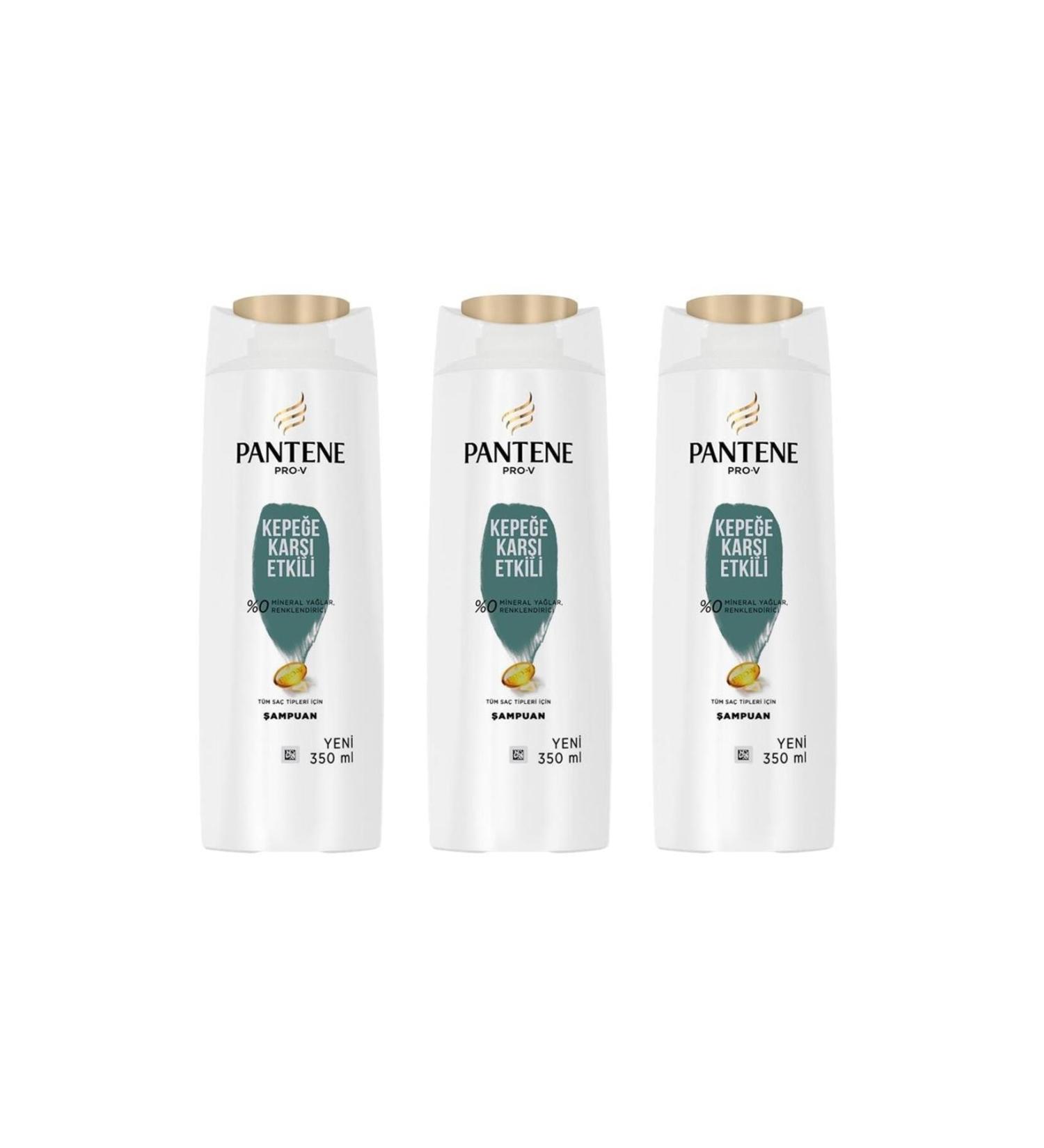 Pantene Anti-Dandruff Shampoo 350ML Set of 3