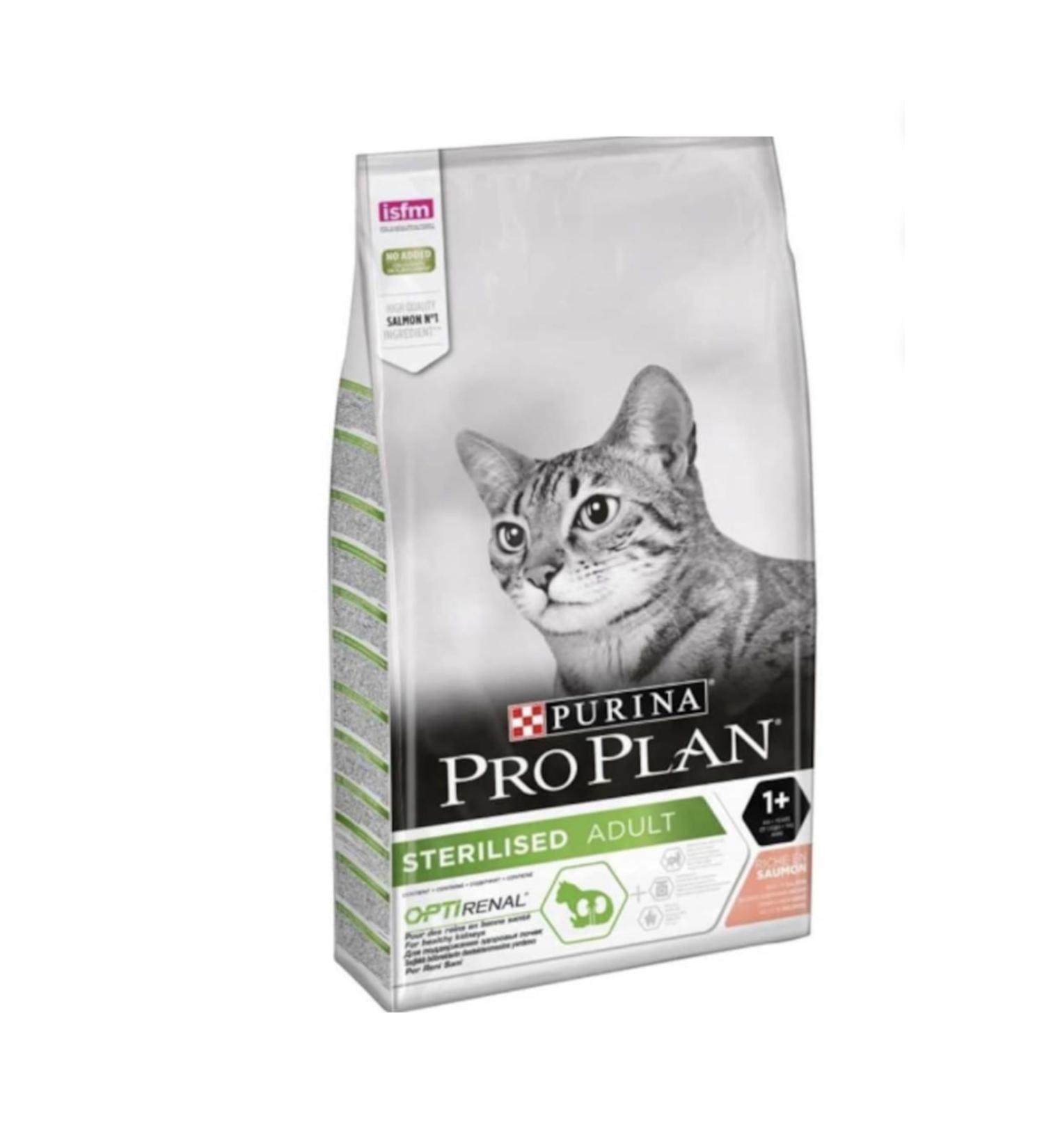 Purina Pro Plan Neutered Cat Food 3kg Salmon