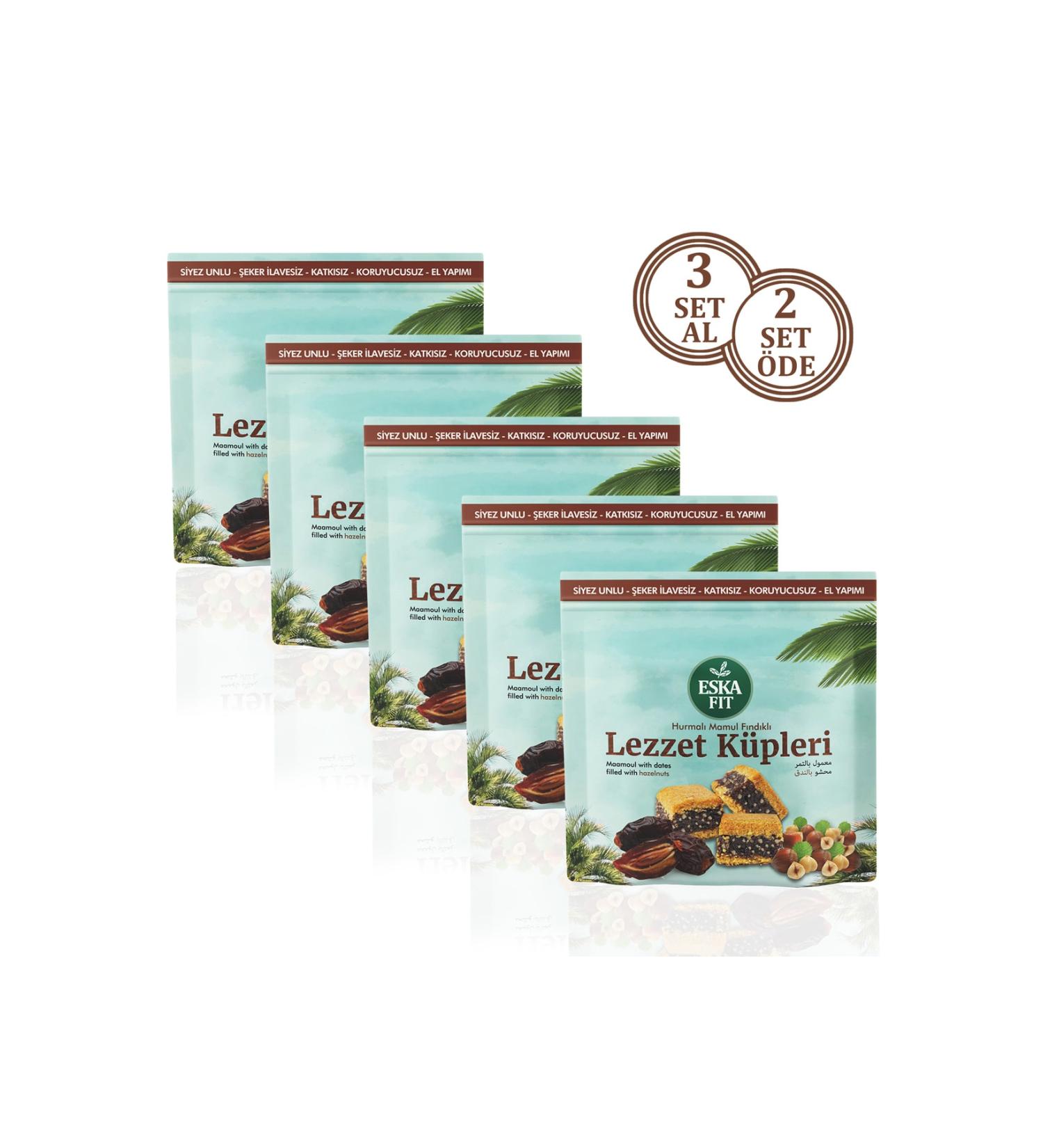 Eskafit Sugar-Free Date Hazelnut Product (1SET 5PACKS) - Buy Online on GoSupps.com