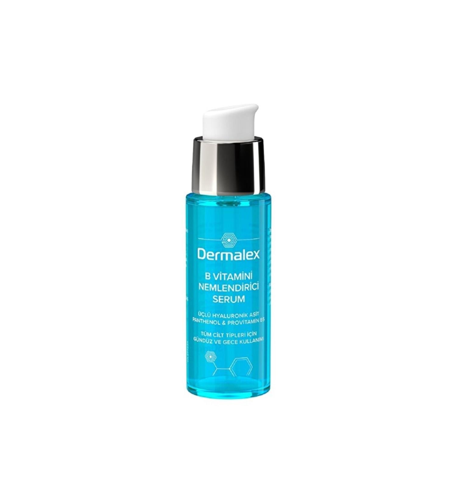 dermalex Moisturizing Serum - Vitamin B - 30 ml