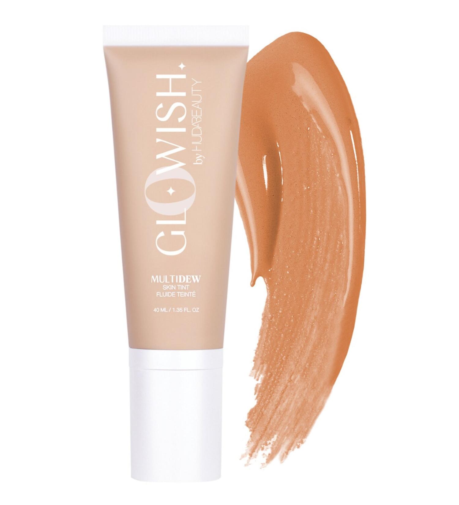 Huda Beauty GloWish Multidew Vegan Skin Tint Foundation 40 ml - Buy Online on GoSupps.com