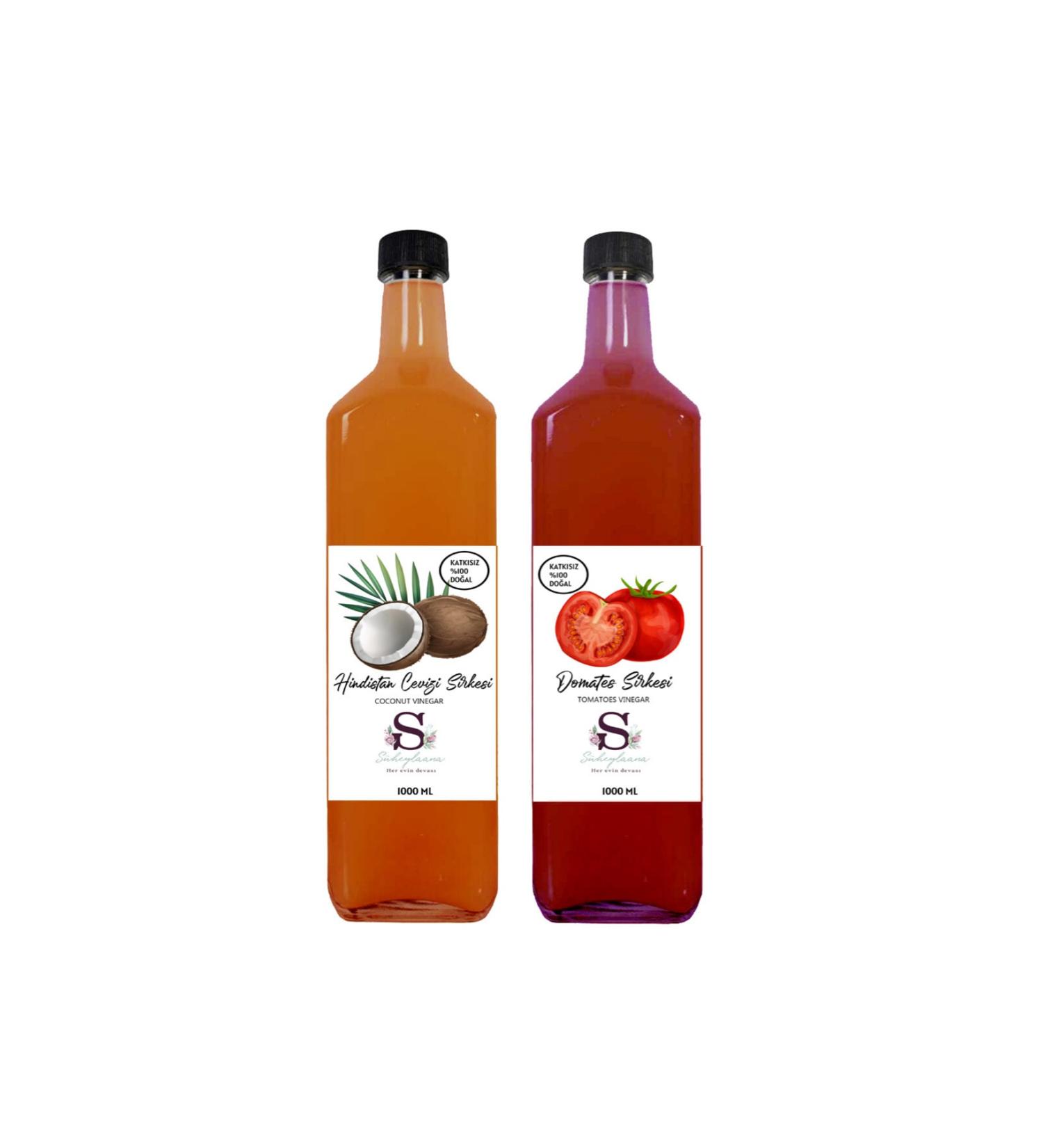 Suheylaana Natural Coconut Tomato Vinegar 1000 ml