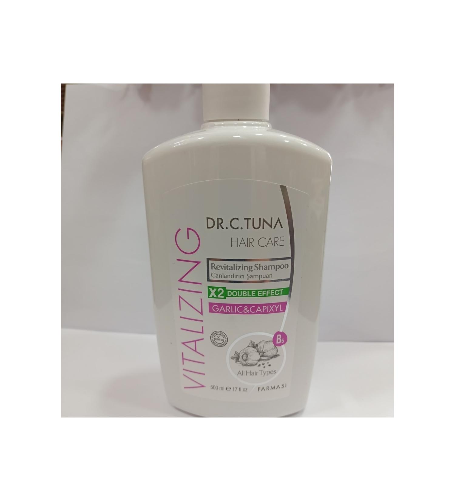 Farmasi dr.c. tuna vitalizing garlic and capixyl anti-hair loss shampoo