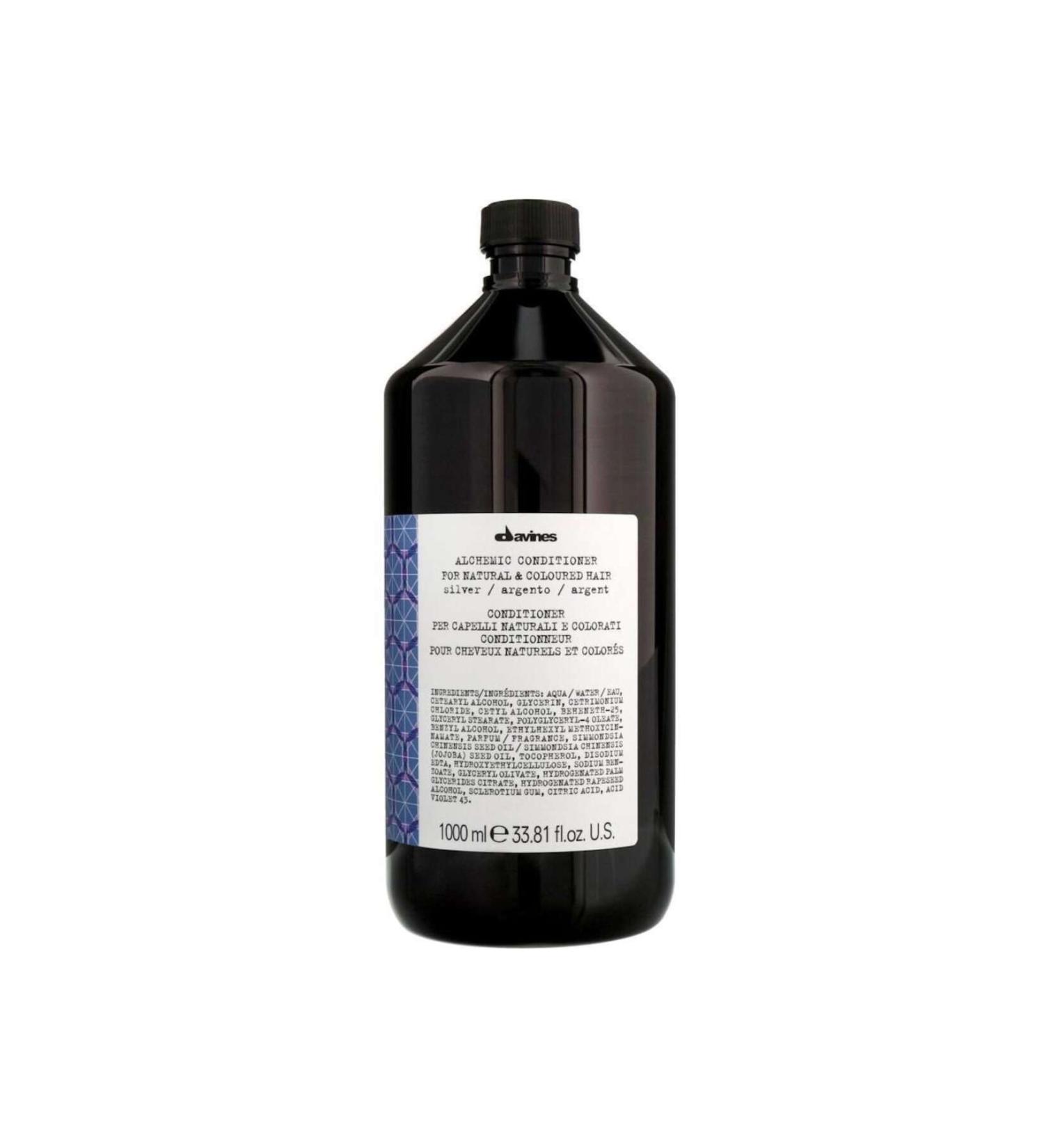 Davines Alfaluna Davines Alchemic Conditioner Silver Ashy Anti-Orange Purple Conditioner 1000ml 67231