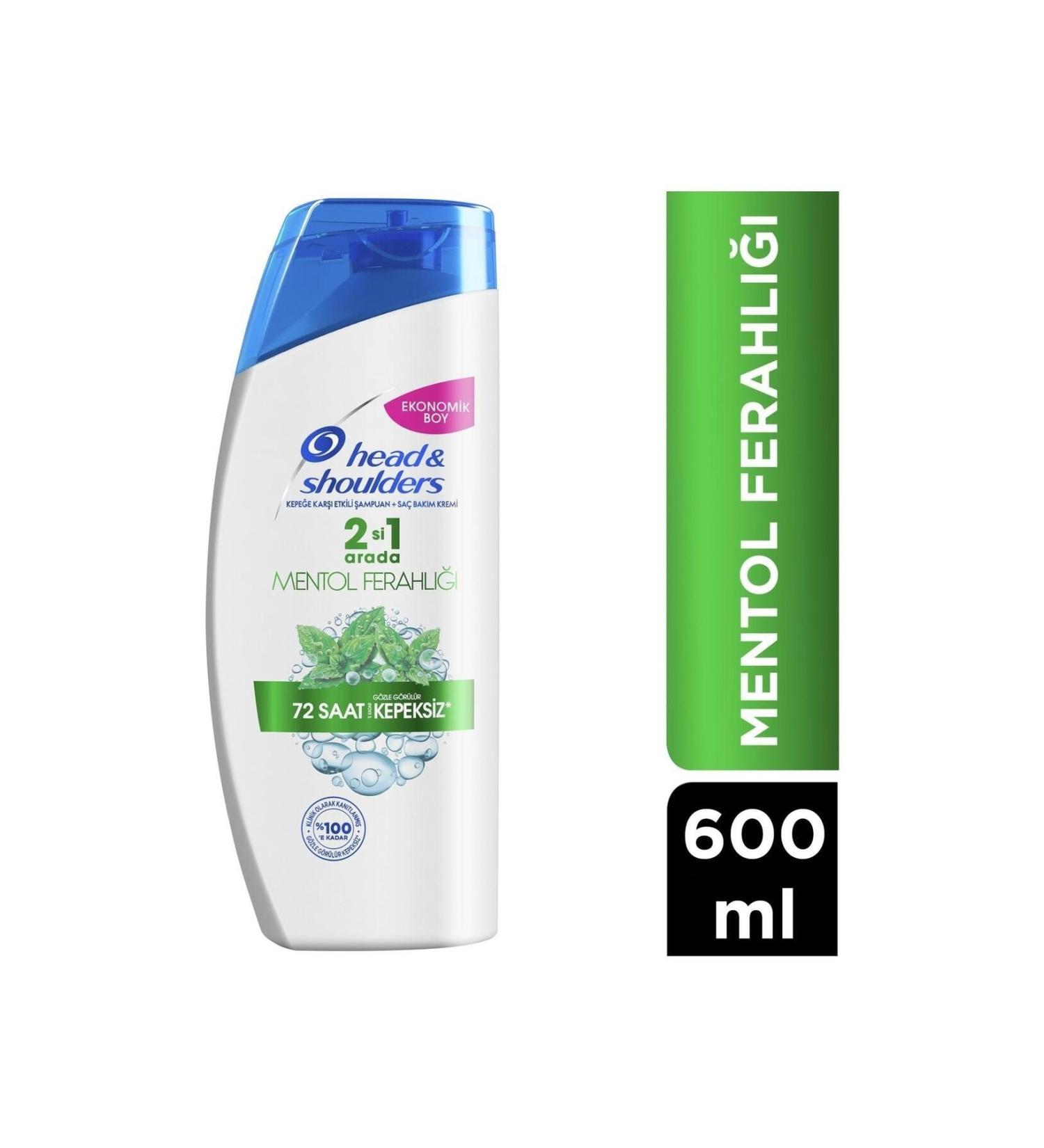 Head & Shoulder Head & Shoulders Menthol Freshness 2in1 Anti-Dandruff Shampoo 600 Ml