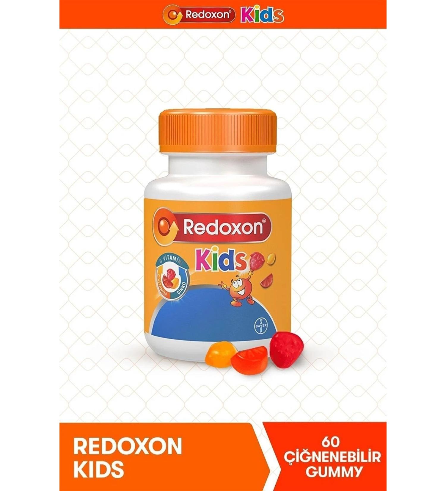 Redoxon Kids 60 Chewable Gummy I Vitamin C Vitamin D & Zinc for Children - Buy Online on GoSupps.com