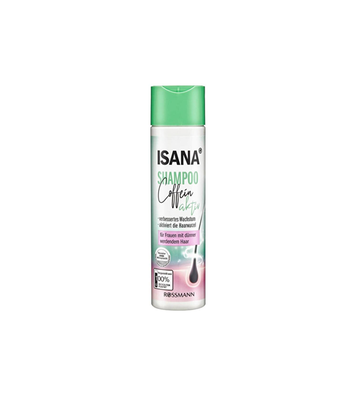 ISANA Women's Shampoo - Caffeine Active - 250 ml