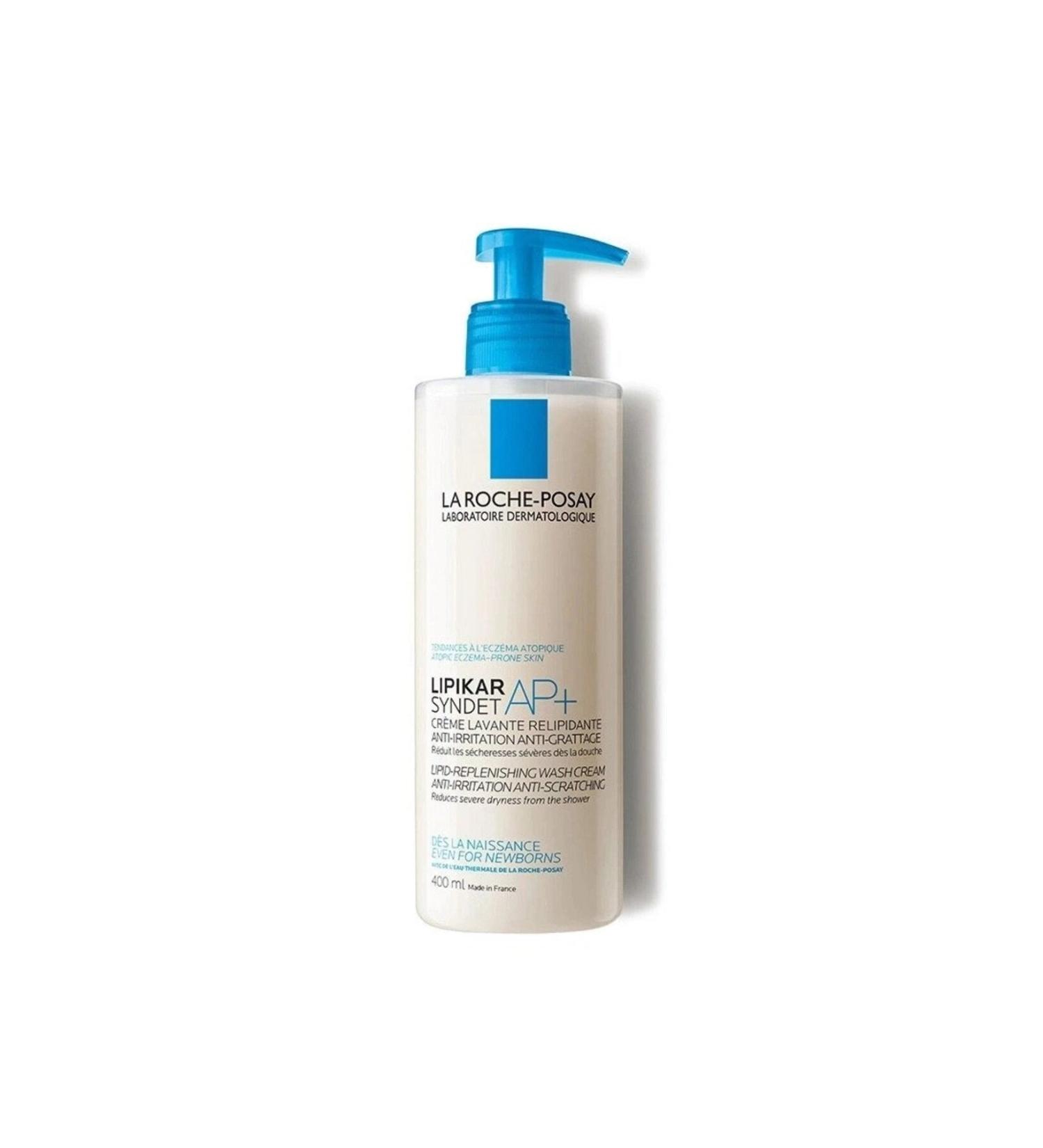 La Roche Posay Lipikar Syndet AP+ - Body Wash Gel Cream for Very Dry and Sensitive Skin Types 400 ml - Buy Online on GoSupps.com