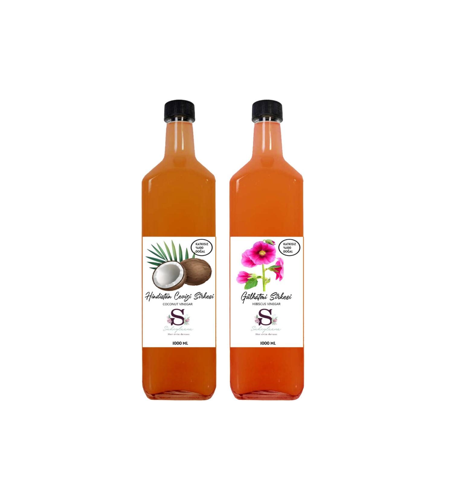 Suheylaana Natural Coconut and Hollyhock Vinegar 1000 ml