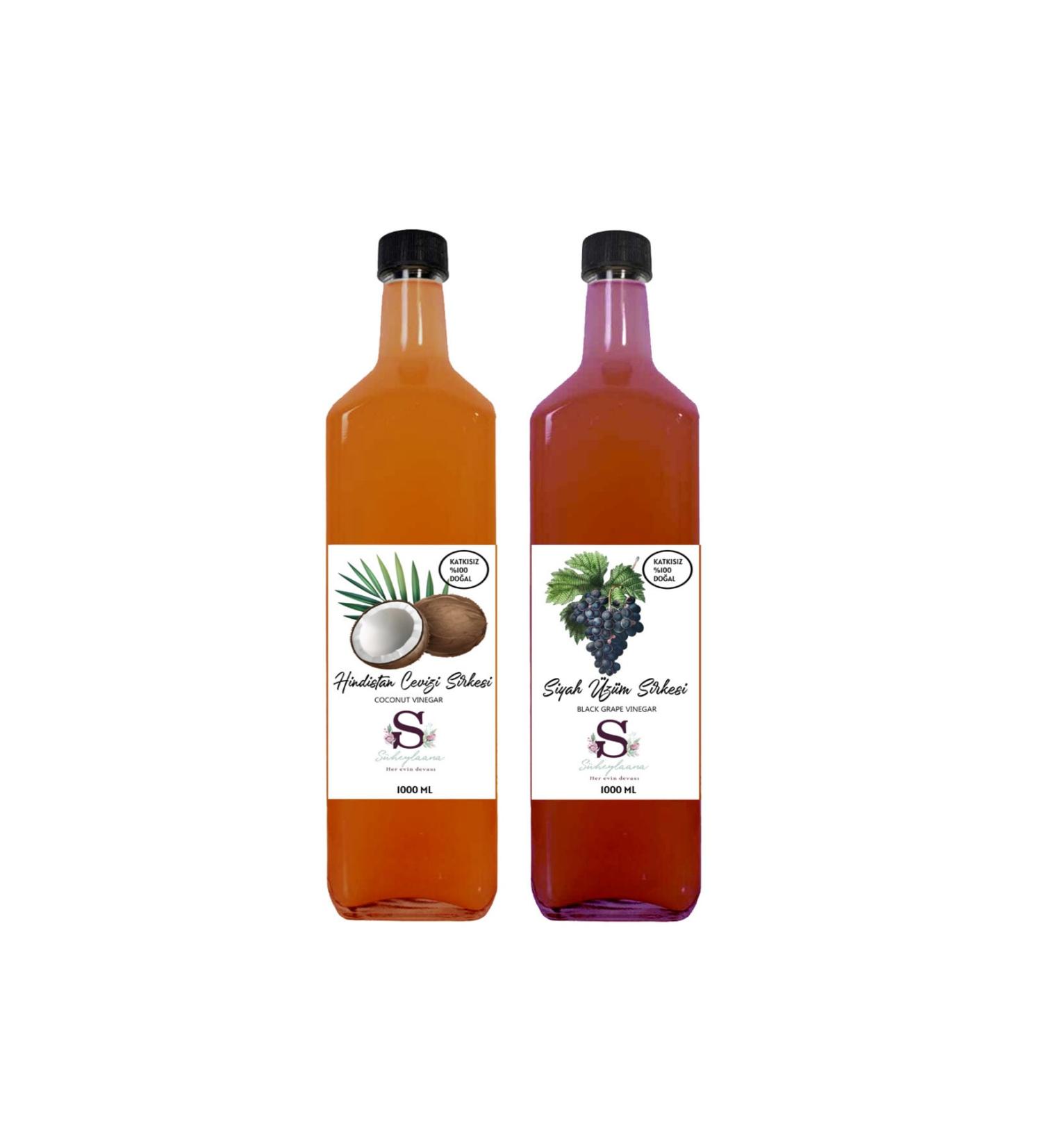Suheylaana Natural Coconut and Grape Vinegar 1000 ml