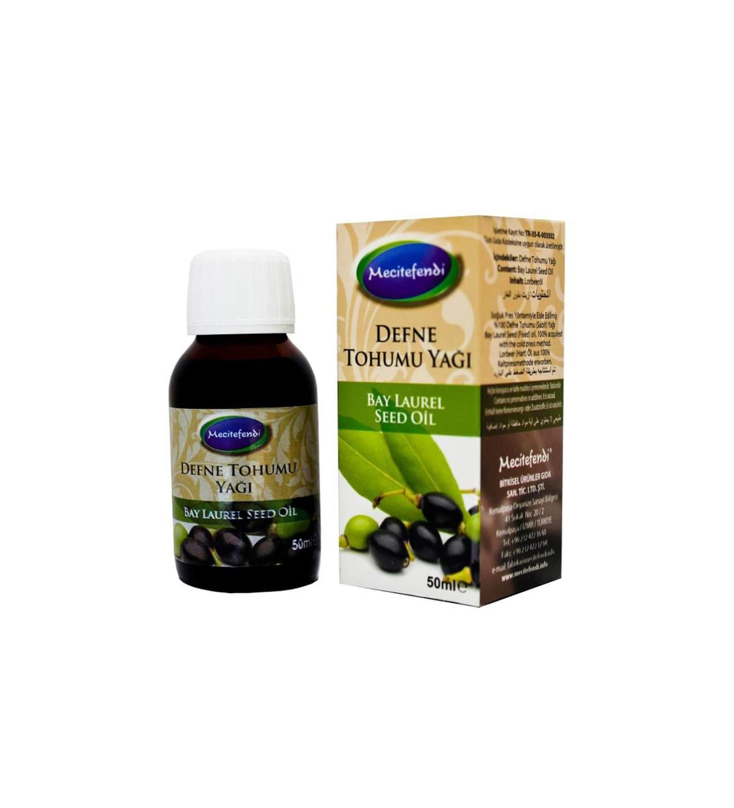 Mecit Efendi Bay Seed Oil 50Ml Mecitefendi