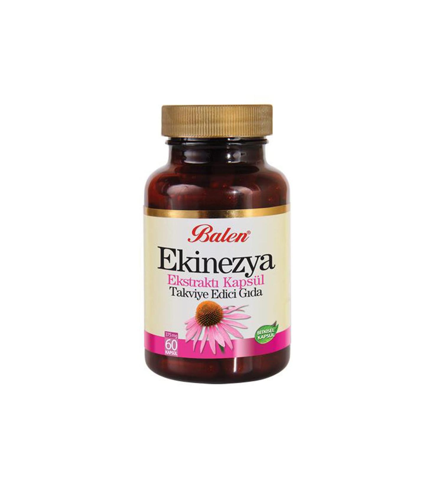 Balen Echinacea Extract Capsule 300 Mg 60 Capsules Balen