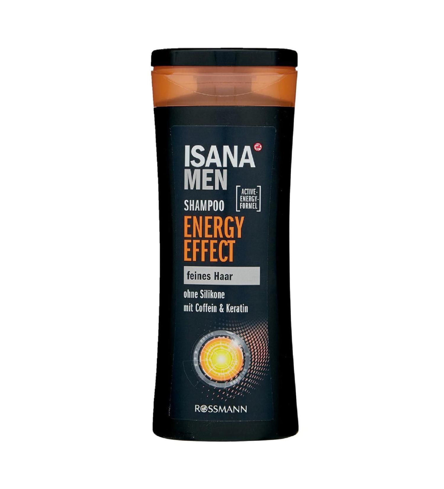 ISANA Men Silicone-Free Anti-Hair Loss Caffeine Shampoo 300 ml 4305615633428