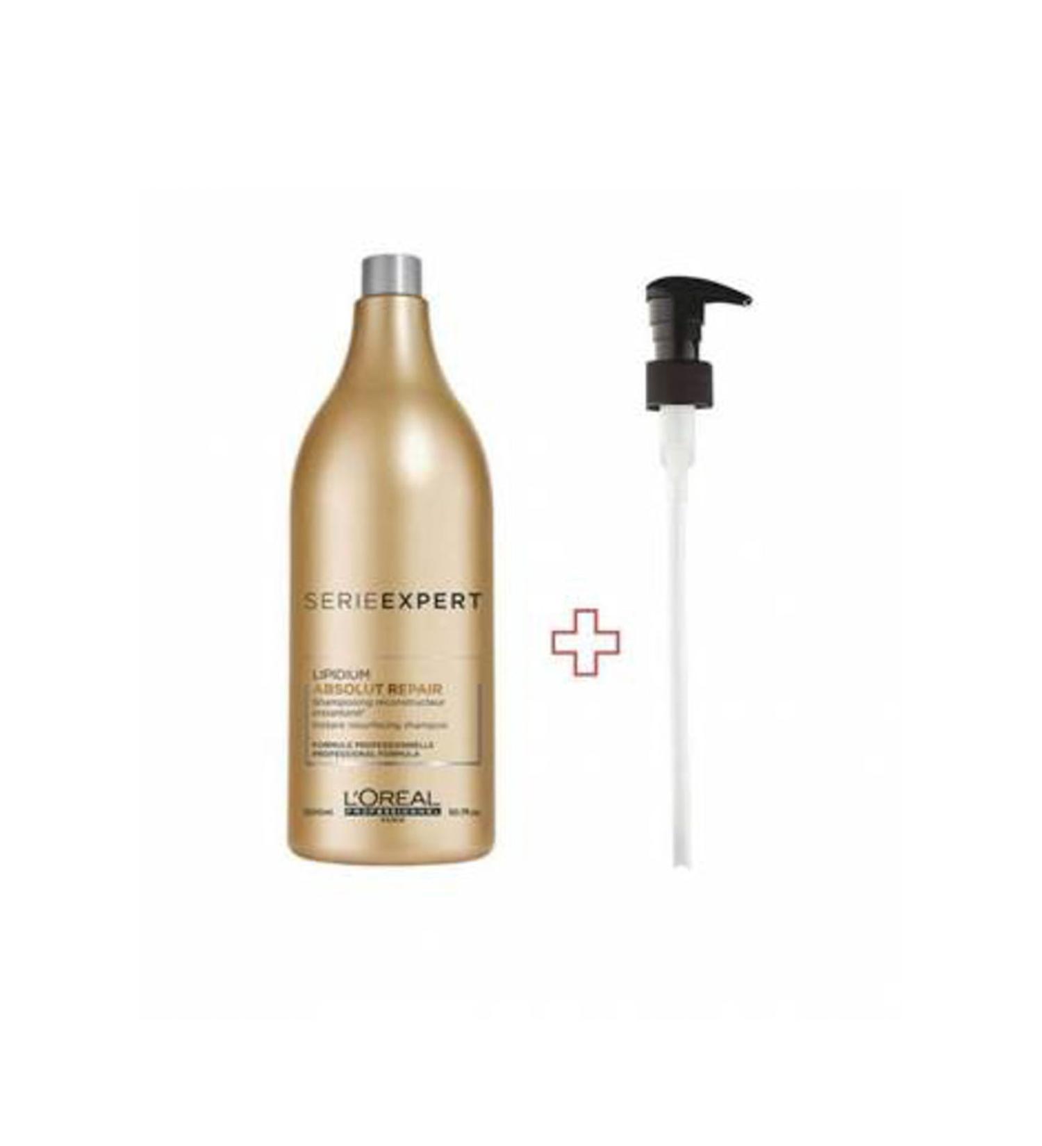 L'oreal Professionnel Repair Shampoo for Extremely Damaged Hair - Absolut Repair Lipidium 1500 ml