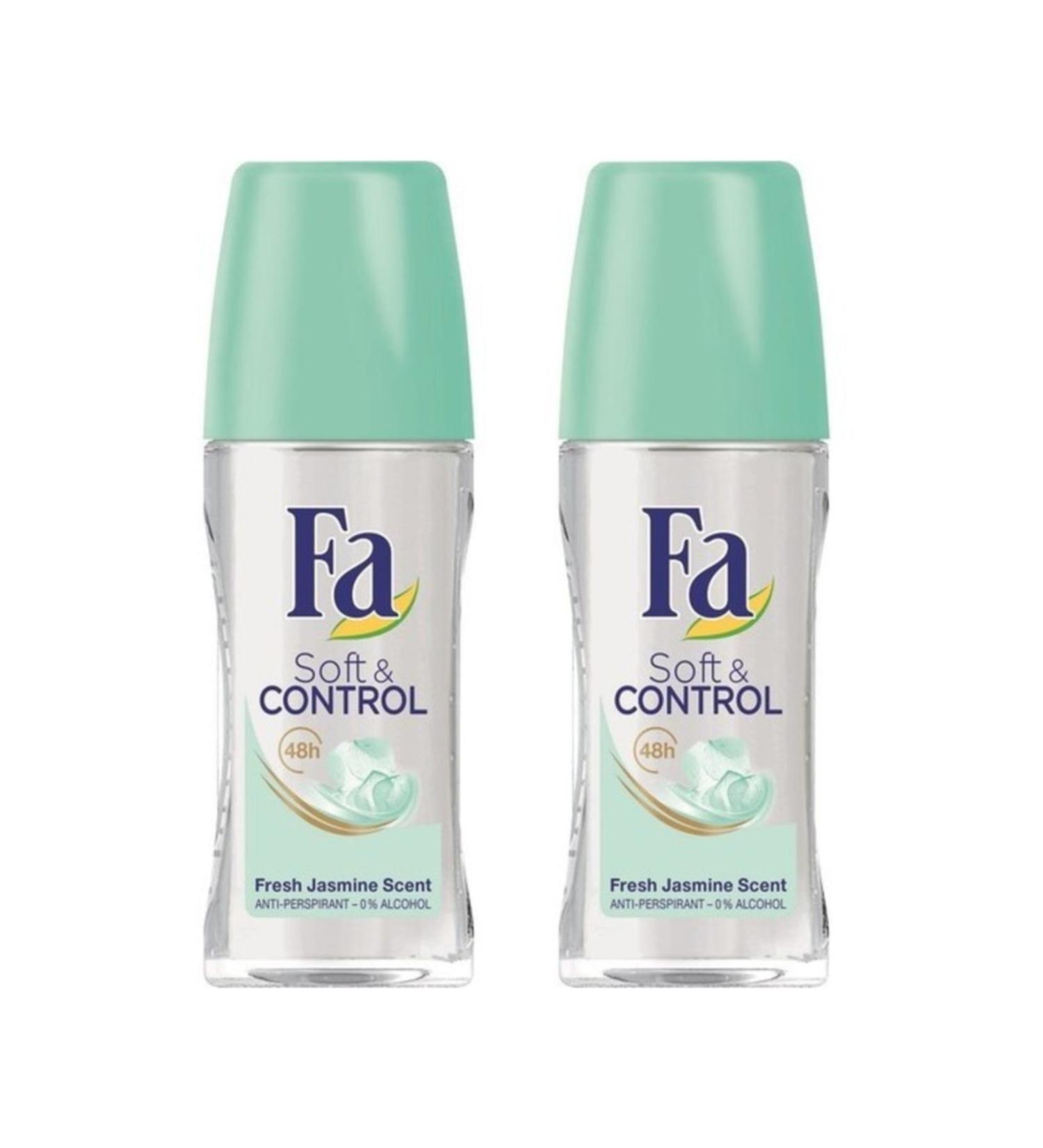 Fa Soft & Control Roll-on 50 ml 2 Pack