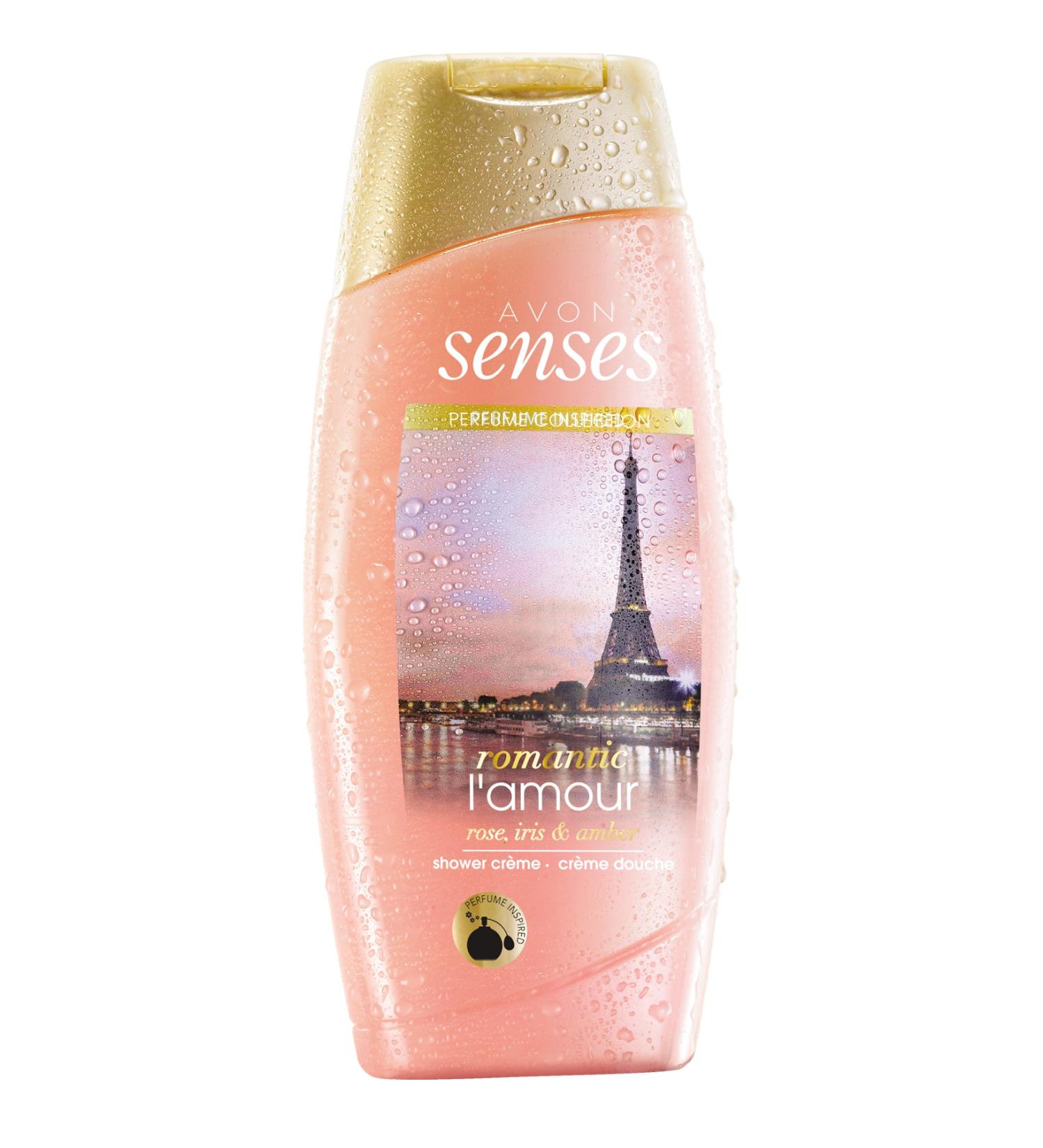 Avon Senses Creamy Shower Gel - Iris & Amber - 250ml