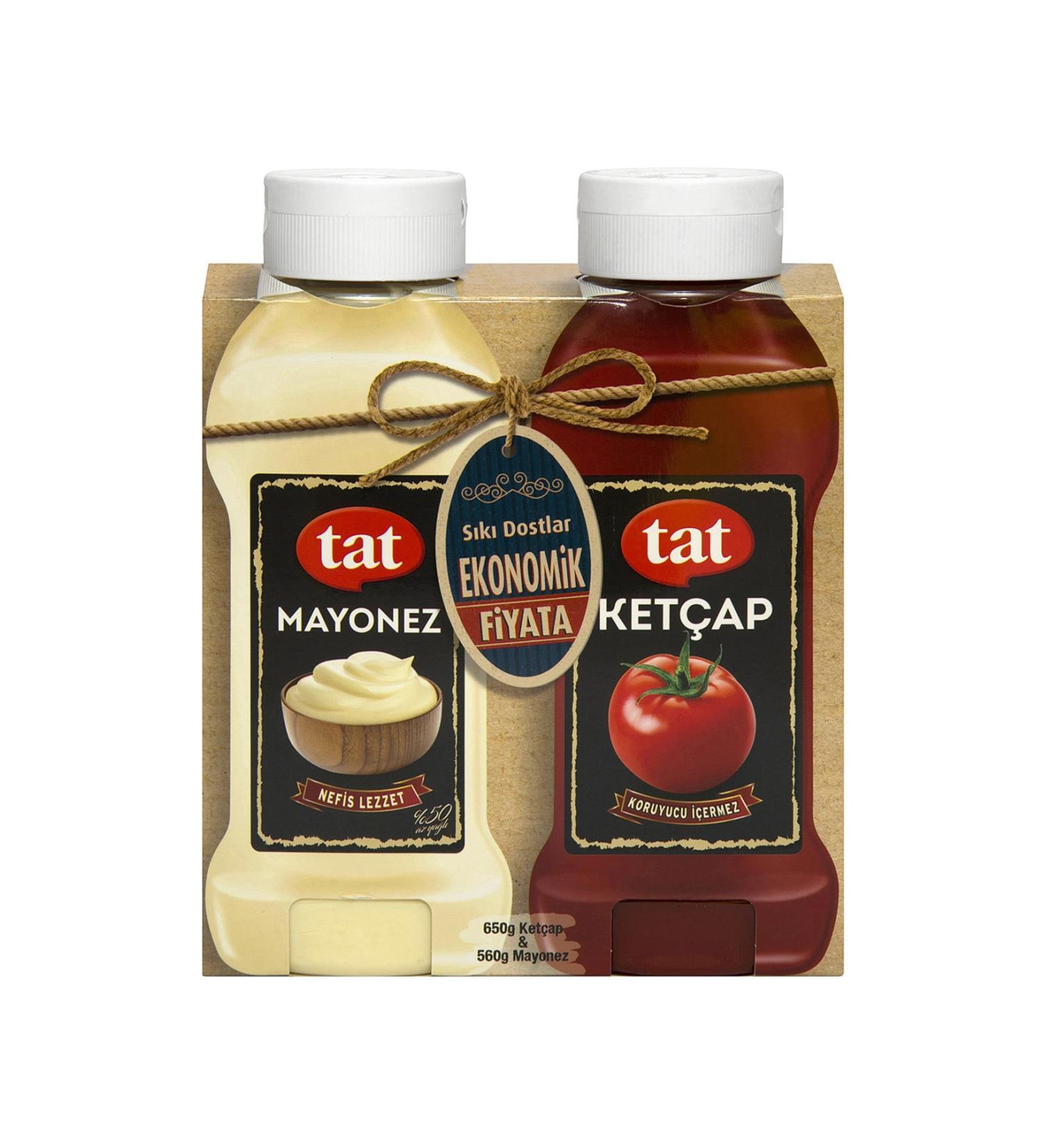 Tat Best Friends 1210 G (Ketchup 650G-mayonnaise 560G)