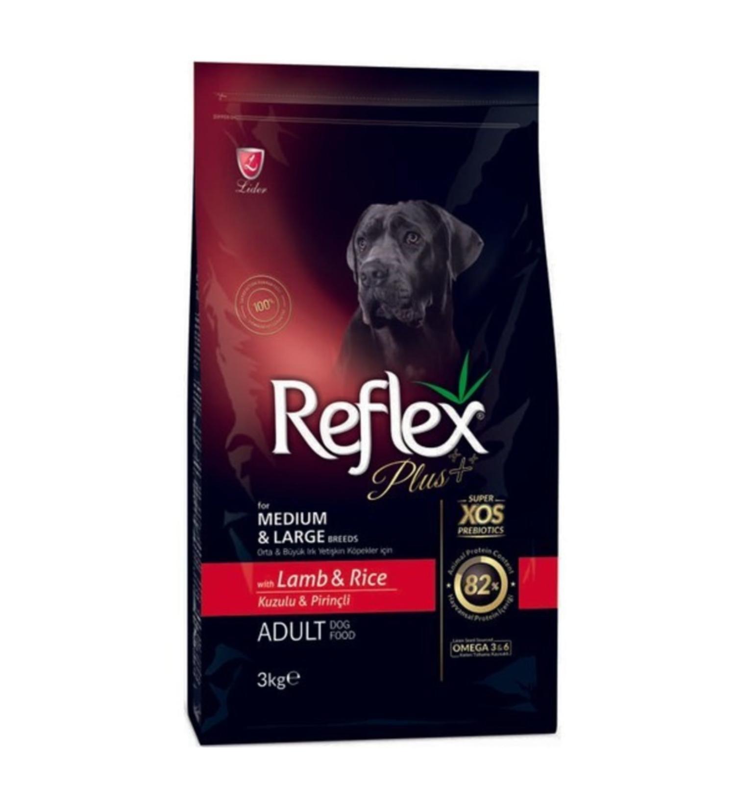 Reflex Lamb and Rice Dog Food for Medium and Large Breed Puppies 3 kg